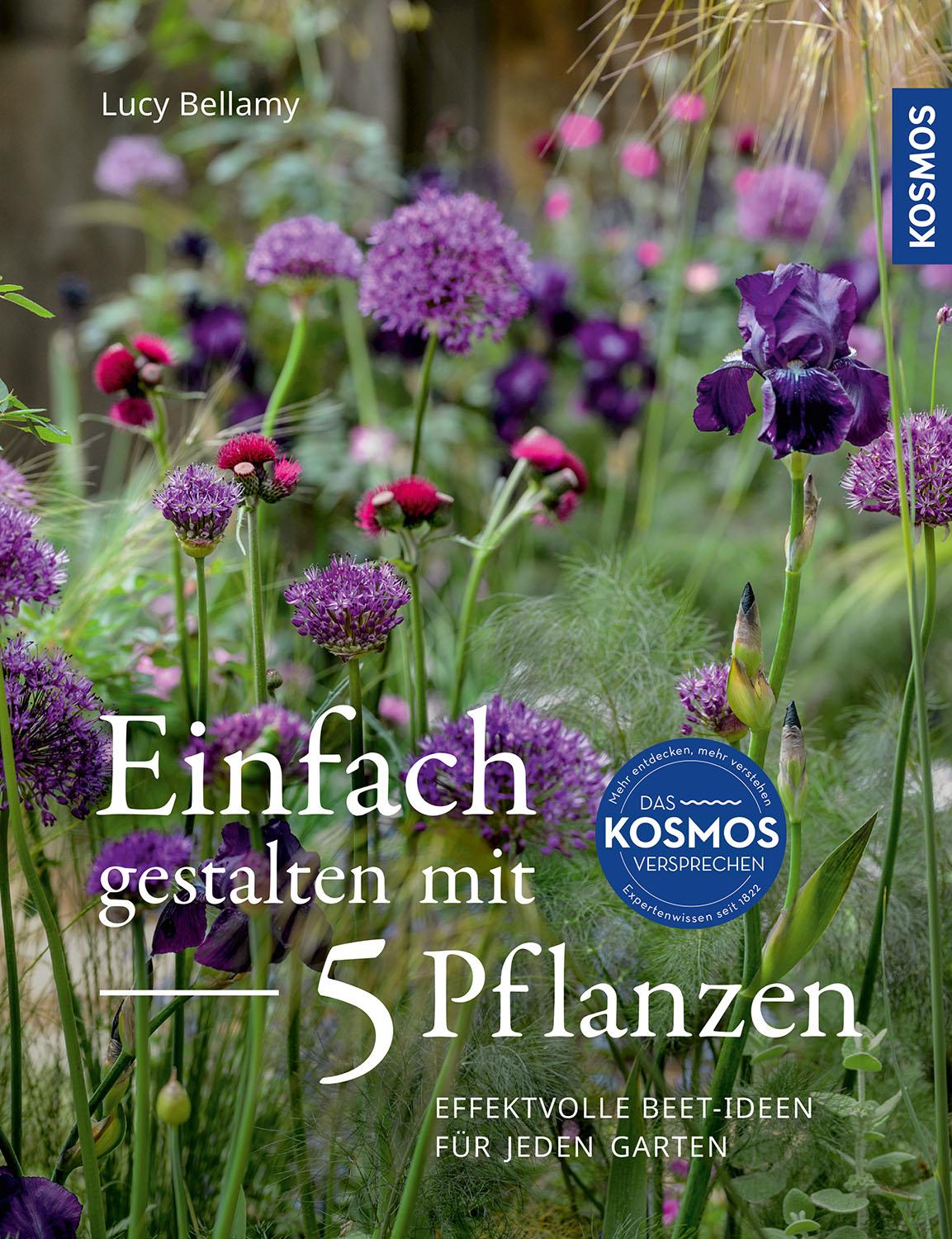 Vorderes Coverbild Einfach gestalten mit 5 Pflanzen