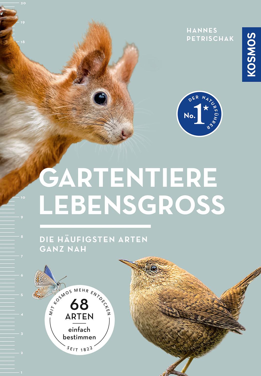 Vorderes Coverbild Gartentiere lebensgroß