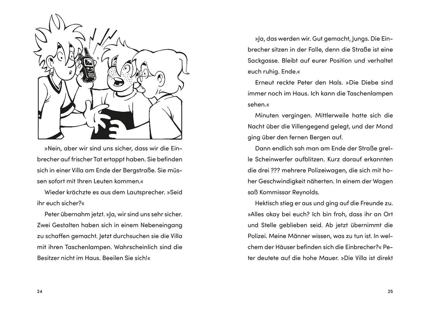 Beispielinhalt (Bild) Die drei ??? Kids, 98, Die Geisterpferde
