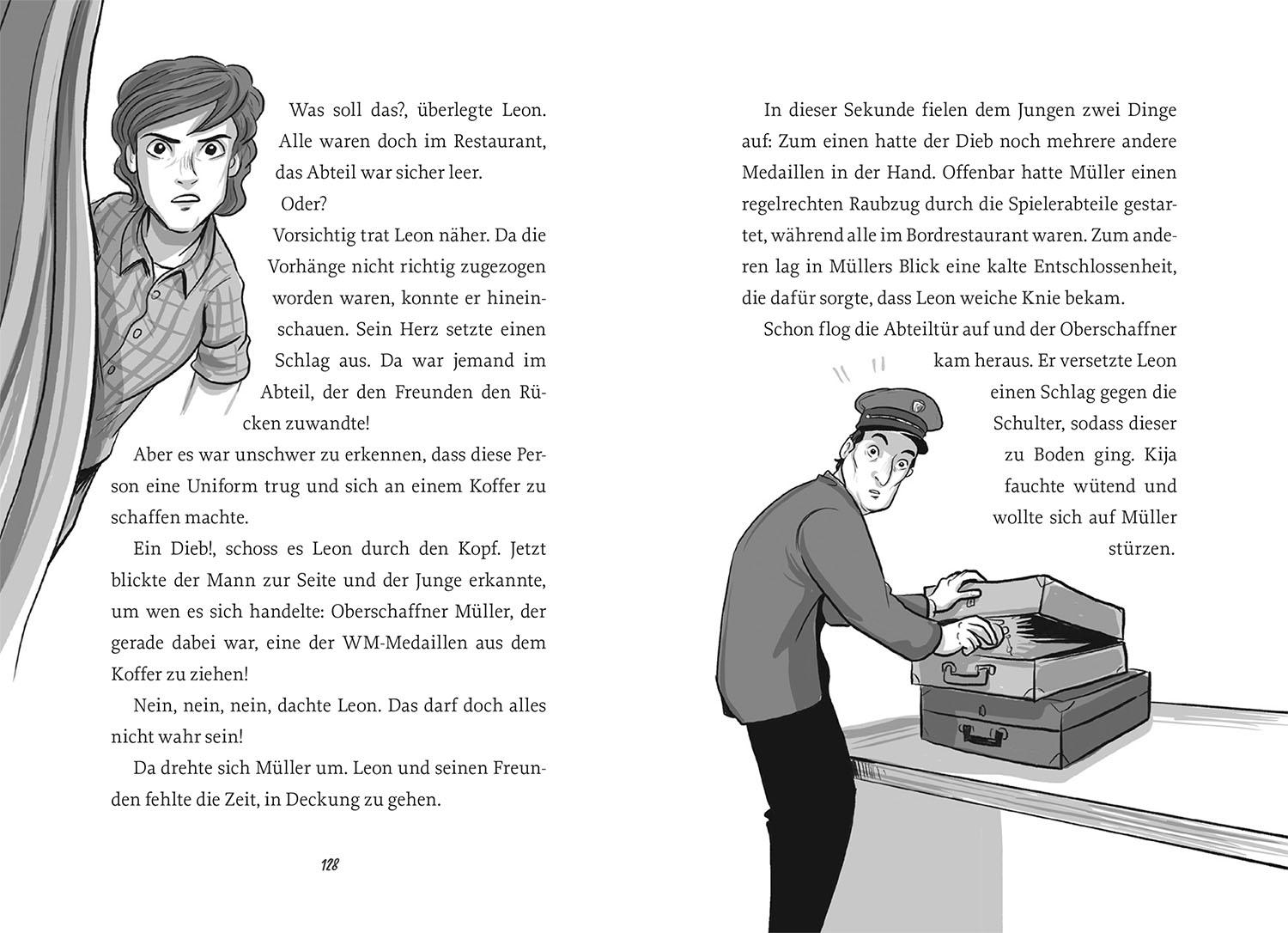 Beispielinhalt (Bild) Die Zeitdetektive, 3, Das Wunder von Bern