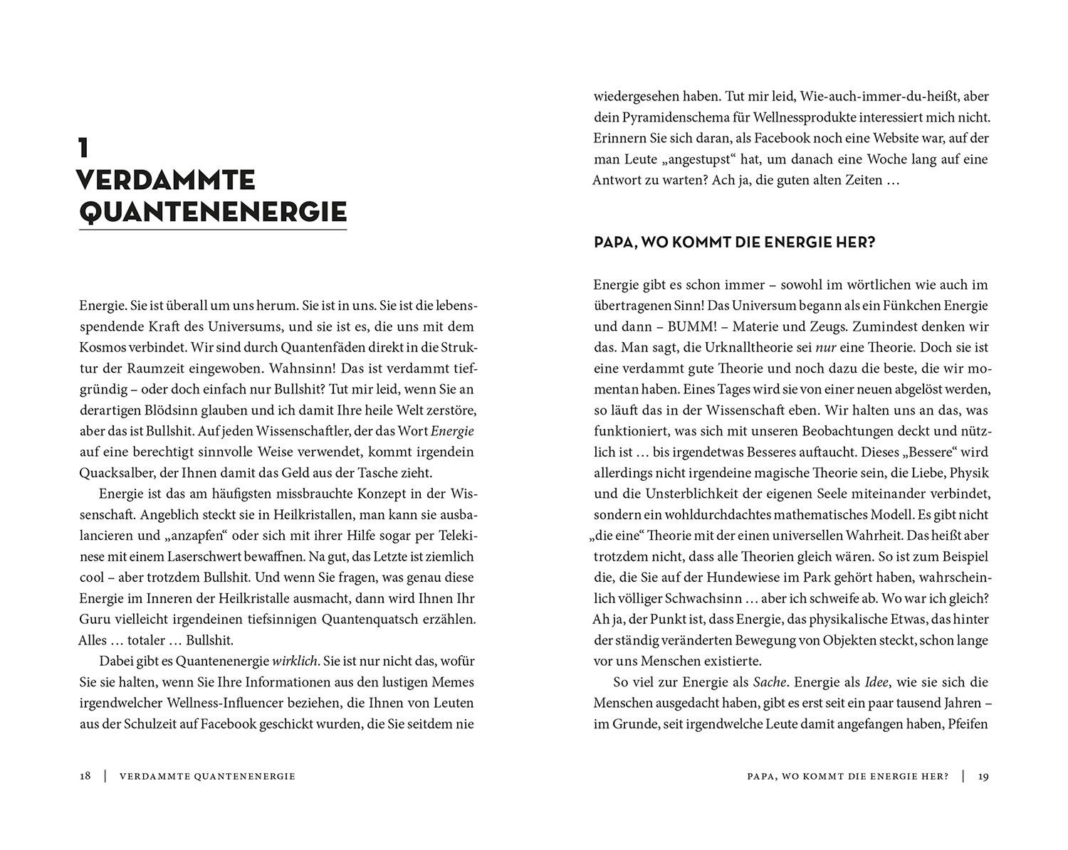 Beispielinhalt (Bild) Quanten-Bullshit