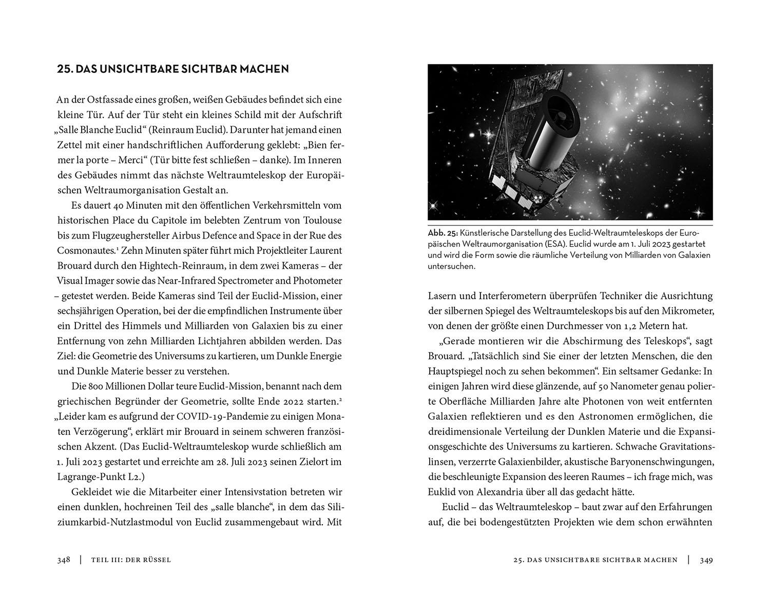 Beispielinhalt (Bild) Der Elefant im Universum