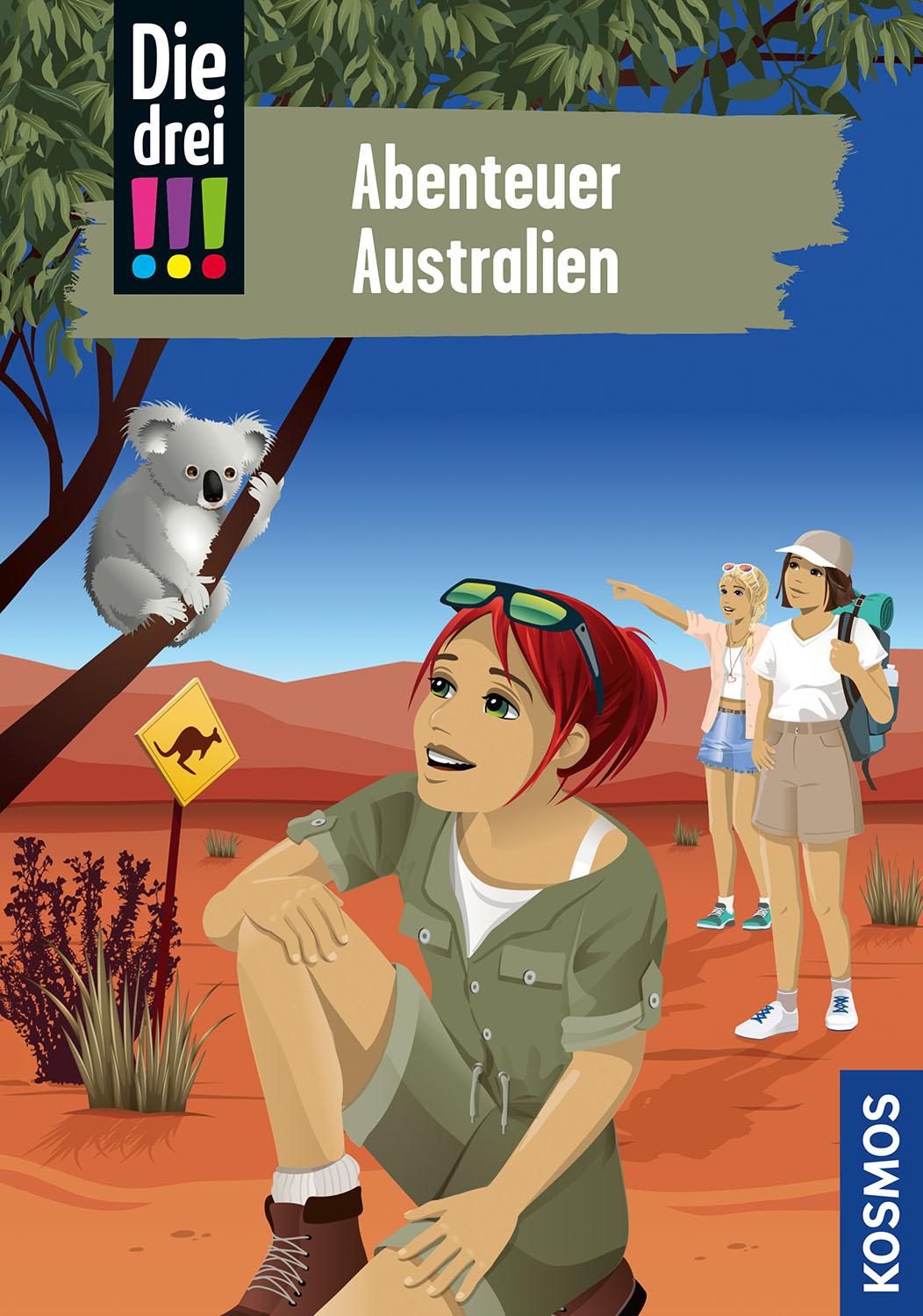 Vorderes Coverbild Die drei !!!, 106, Abenteuer Australien