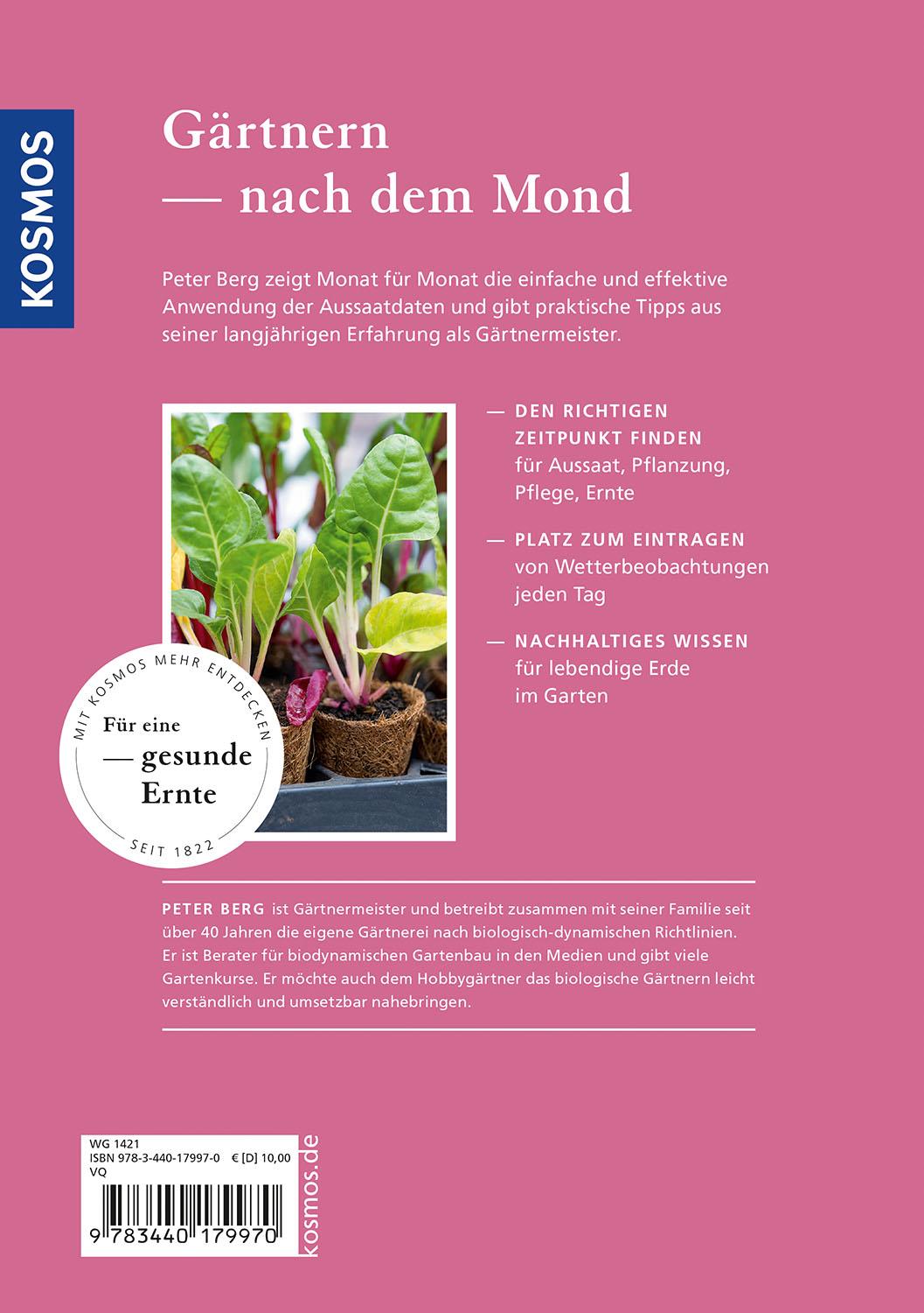 Beispielinhalt (Bild) Kosmos Aussaattage 2025