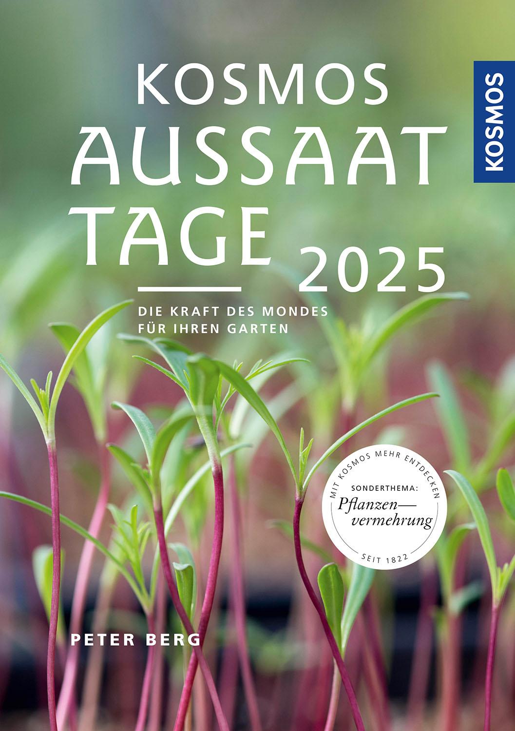 Vorderes Coverbild Kosmos Aussaattage 2025