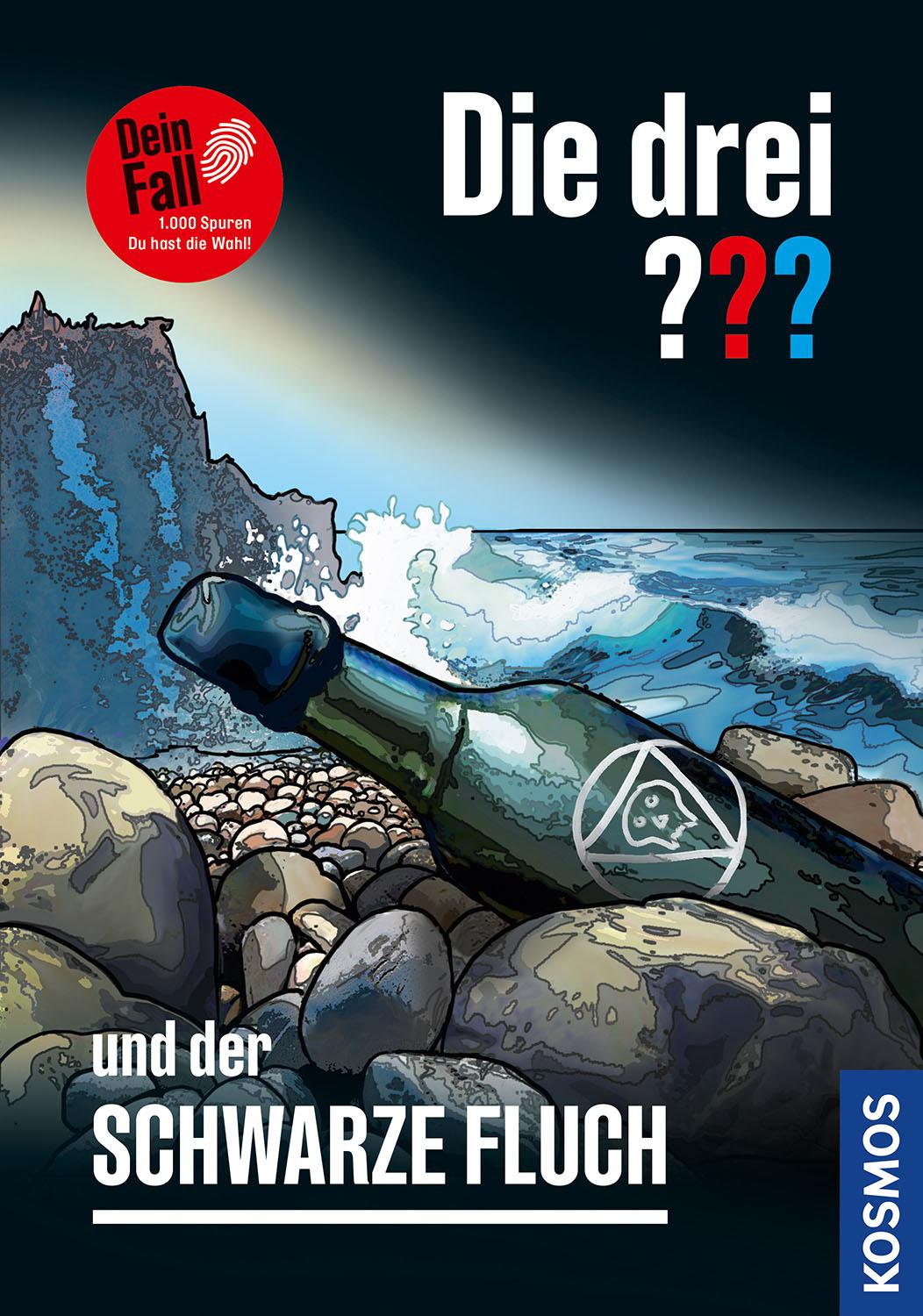 Vorderes Coverbild Die drei ??? und der schwarze Fluch