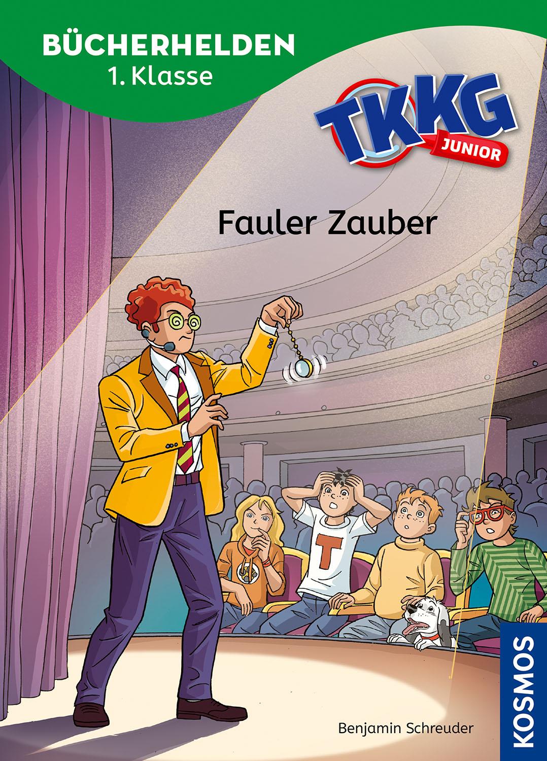 Vorderes Coverbild TKKG Junior, Bücherhelden 1. Klasse, Fauler Zauber