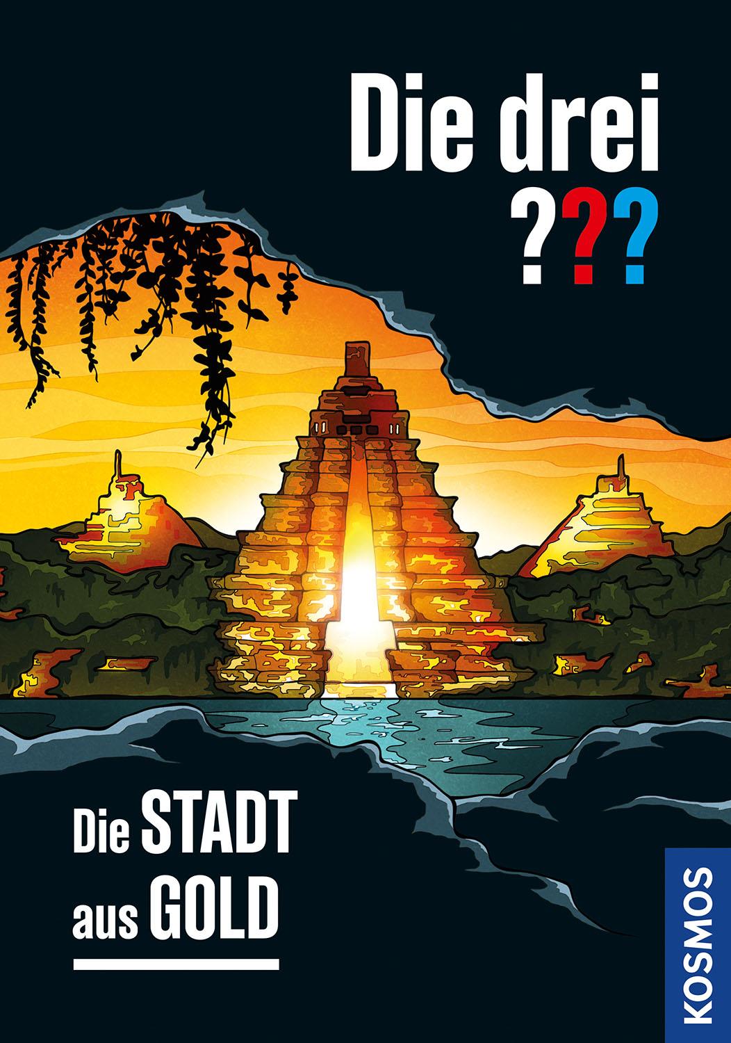 Vorderes Coverbild Die drei ??? Die Stadt aus Gold