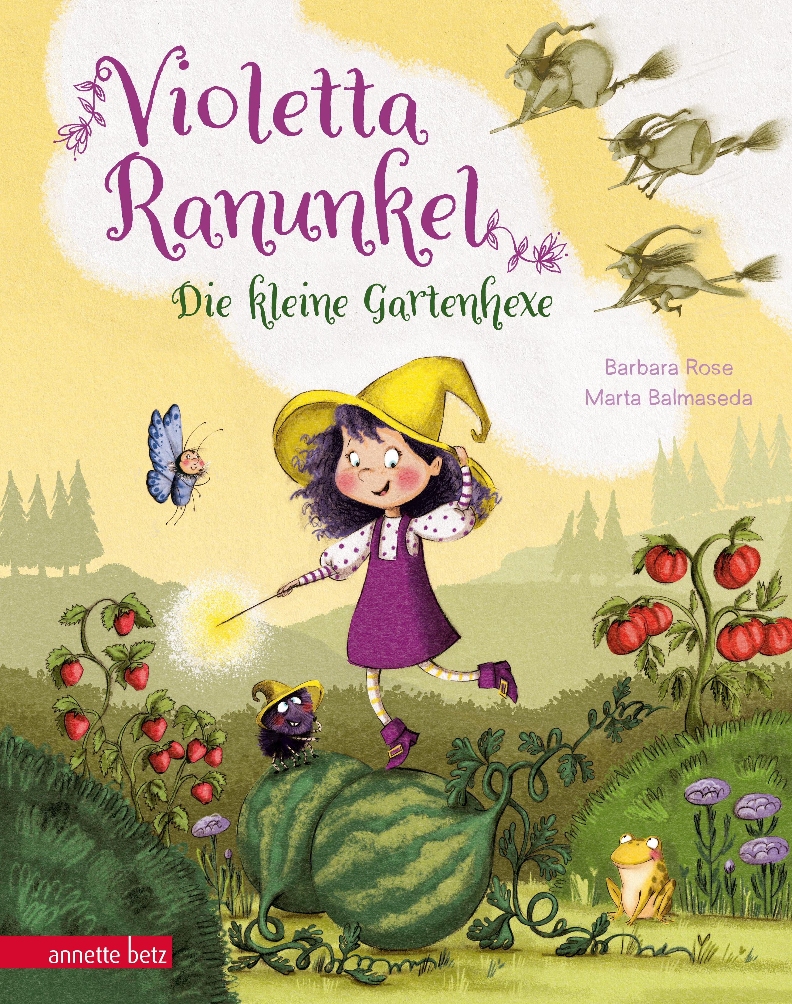 Vorderes Coverbild Violetta Ranunkel - Die kleine Gartenhexe