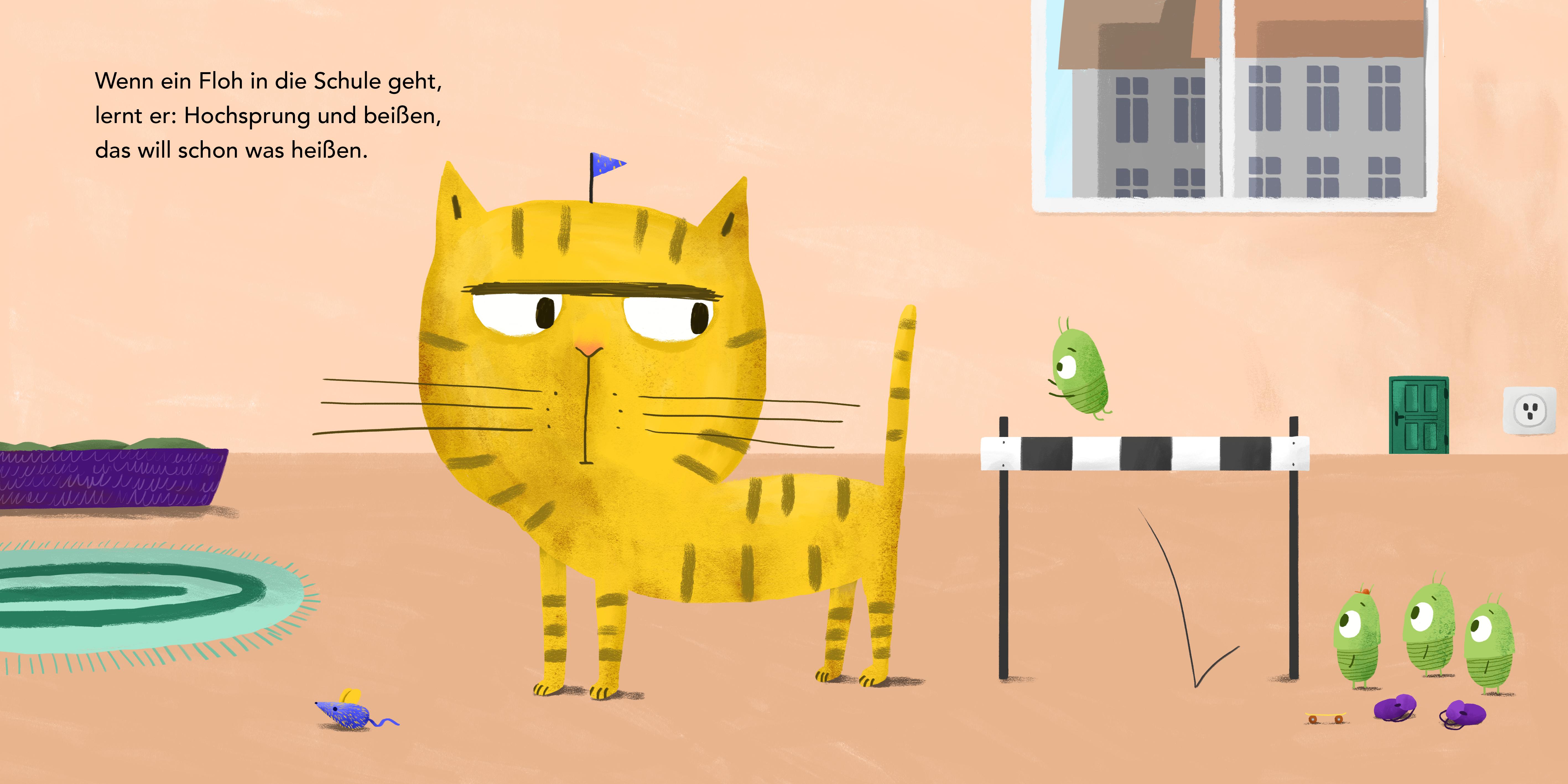 Beispielinhalt (Bild) Wenn ein Löwe in die Schule geht - Das perfekte Geschenk zur Einschulung