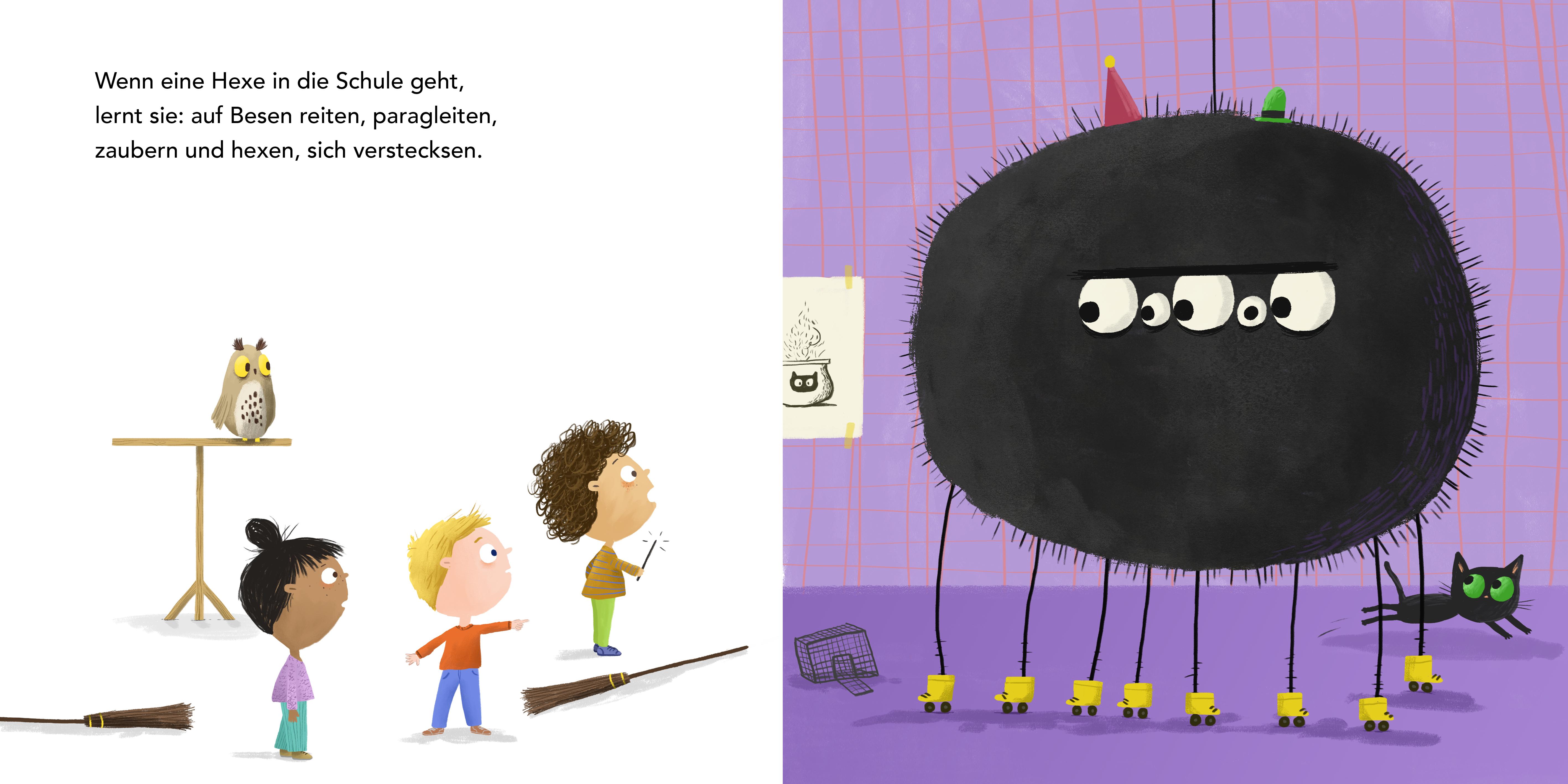 Beispielinhalt (Bild) Wenn ein Löwe in die Schule geht - Das perfekte Geschenk zur Einschulung