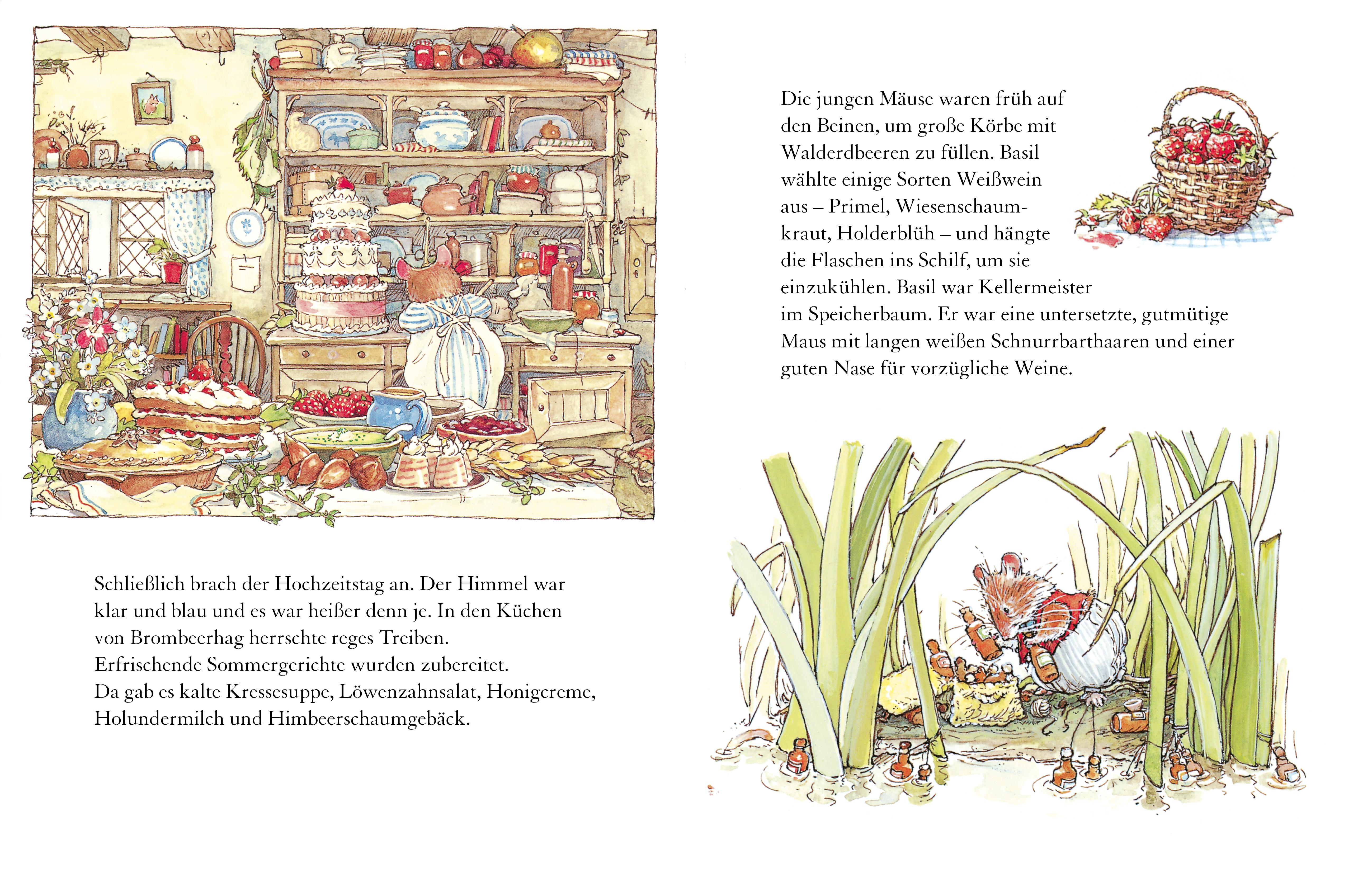 Beispielinhalt (Bild) Brombeerhag im Sommer