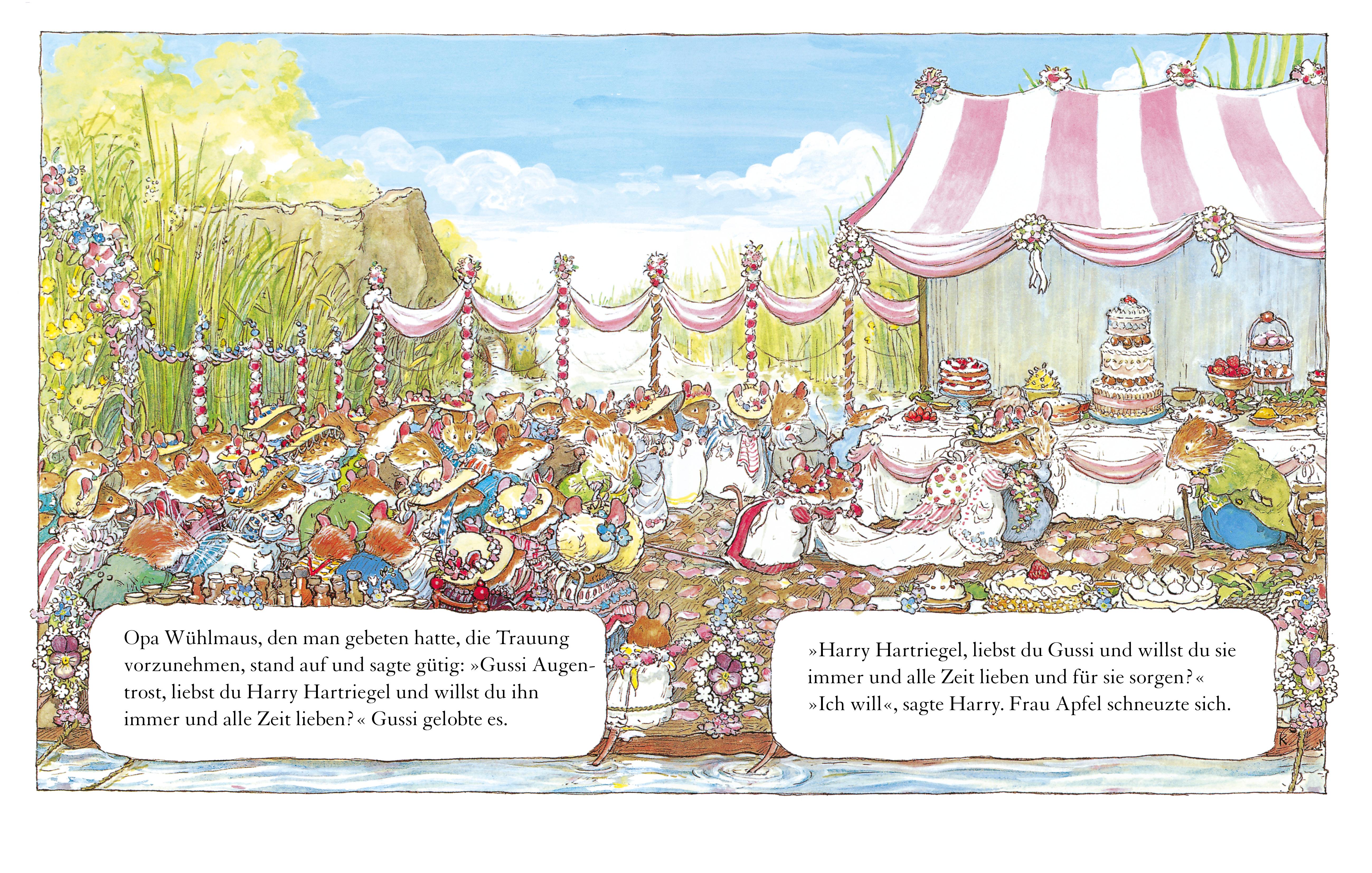 Beispielinhalt (Bild) Brombeerhag im Sommer