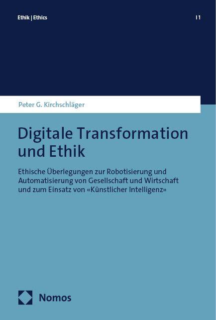Vorderes Coverbild Digitale Transformation und Ethik