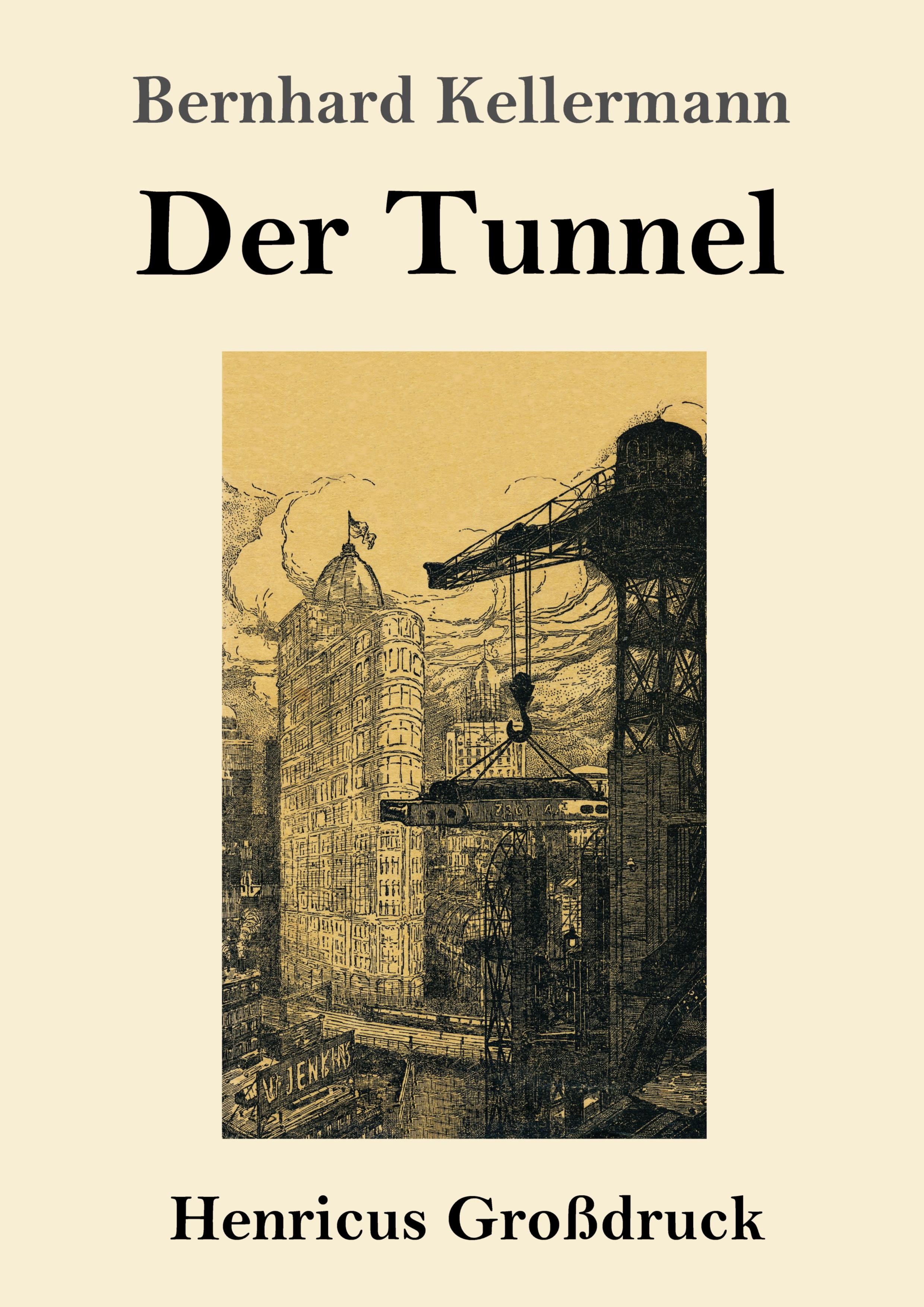 Vorderes Coverbild Der Tunnel (Großdruck)
