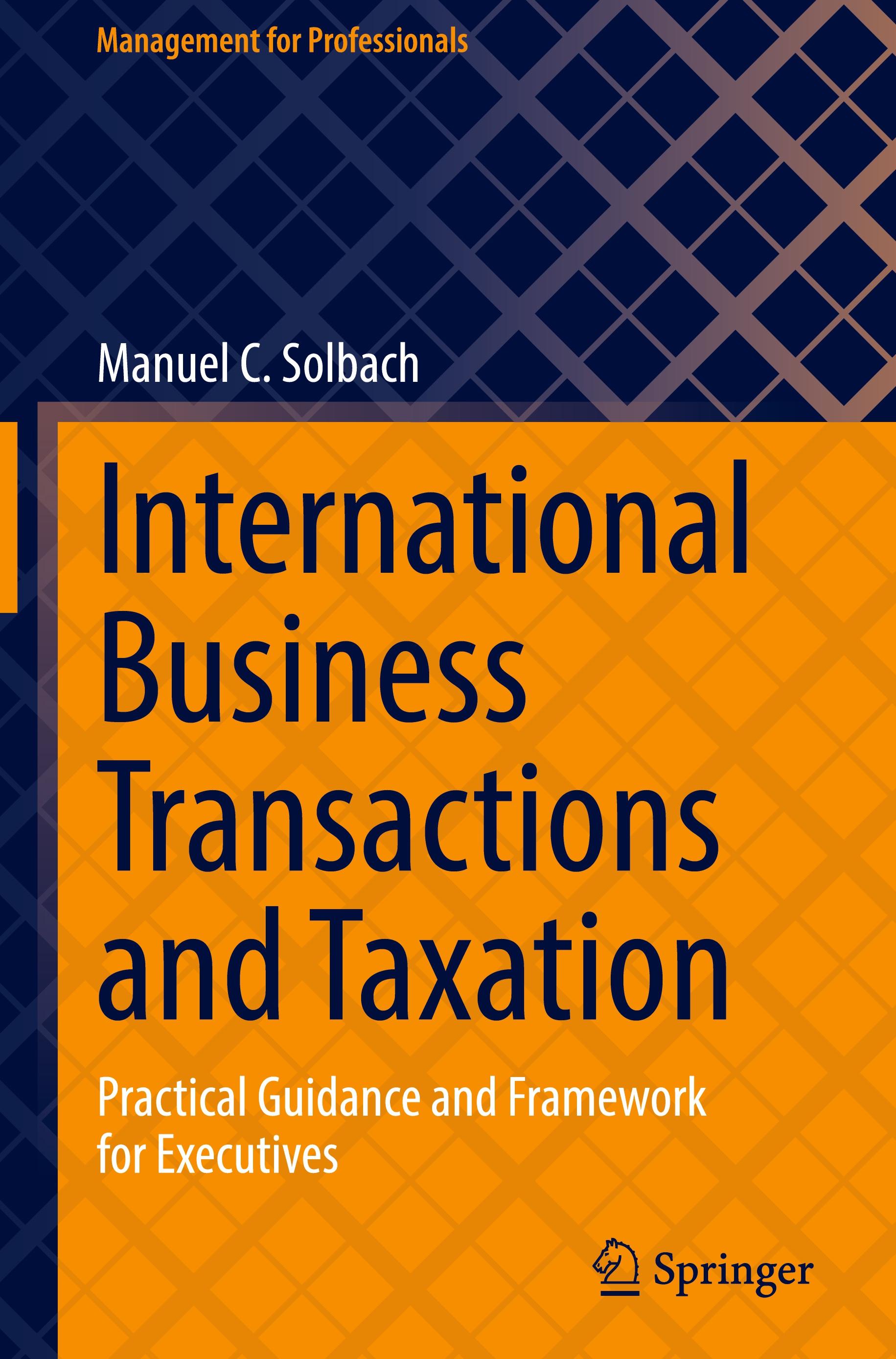Vorderes Coverbild International Business Transactions and Taxation
