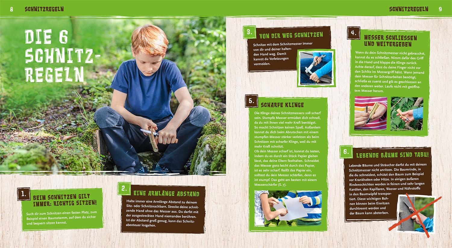 Beispielinhalt (Bild) Meine Schnitzwerkstatt