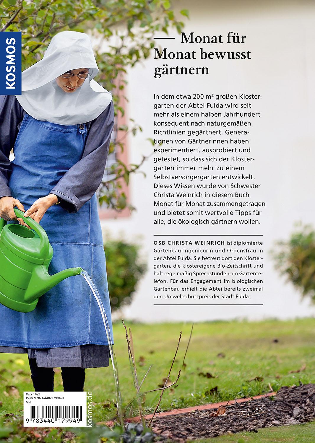 Rückseitencover Geheimnisse aus dem Klostergarten