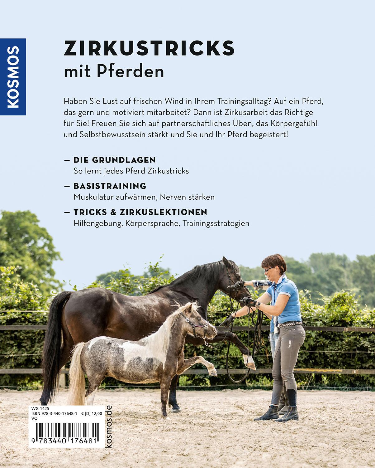 Rückseitencover Zirkustricks mit Pferden