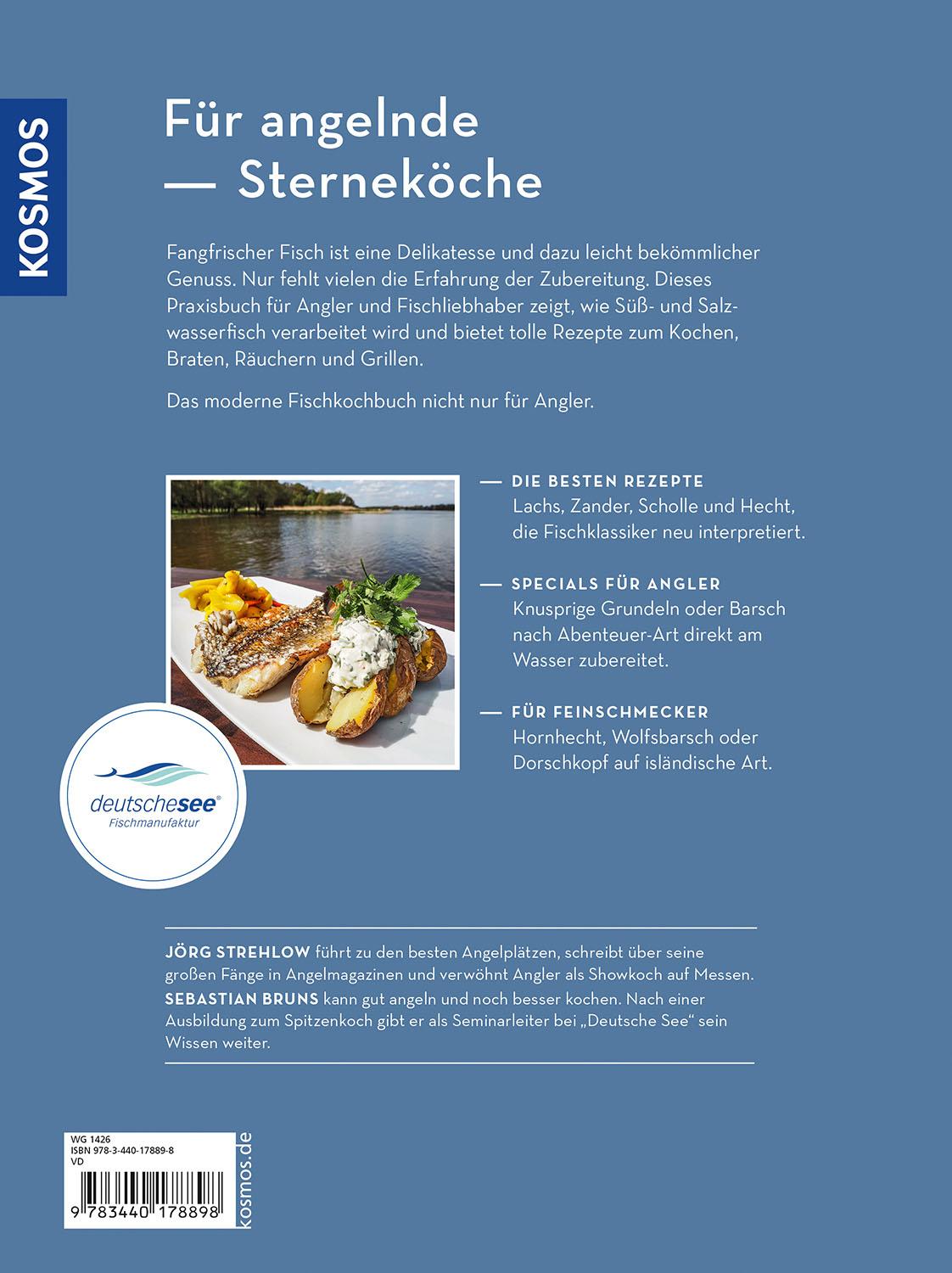 Rückseitencover Fischküche für Angler