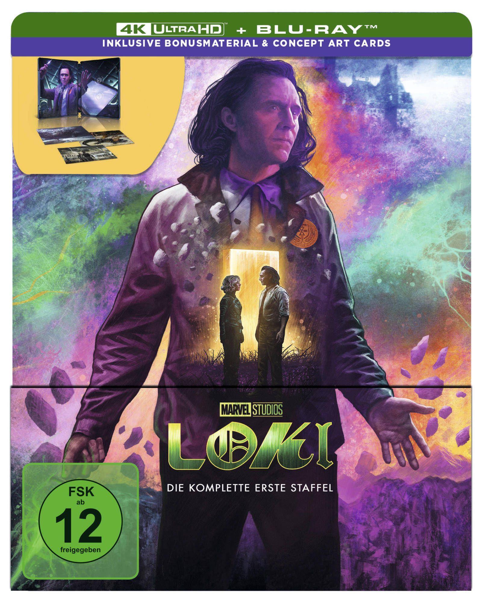 Vorderes Coverbild Loki - Staffel 1 UHD BD (Lim. Steelbook)