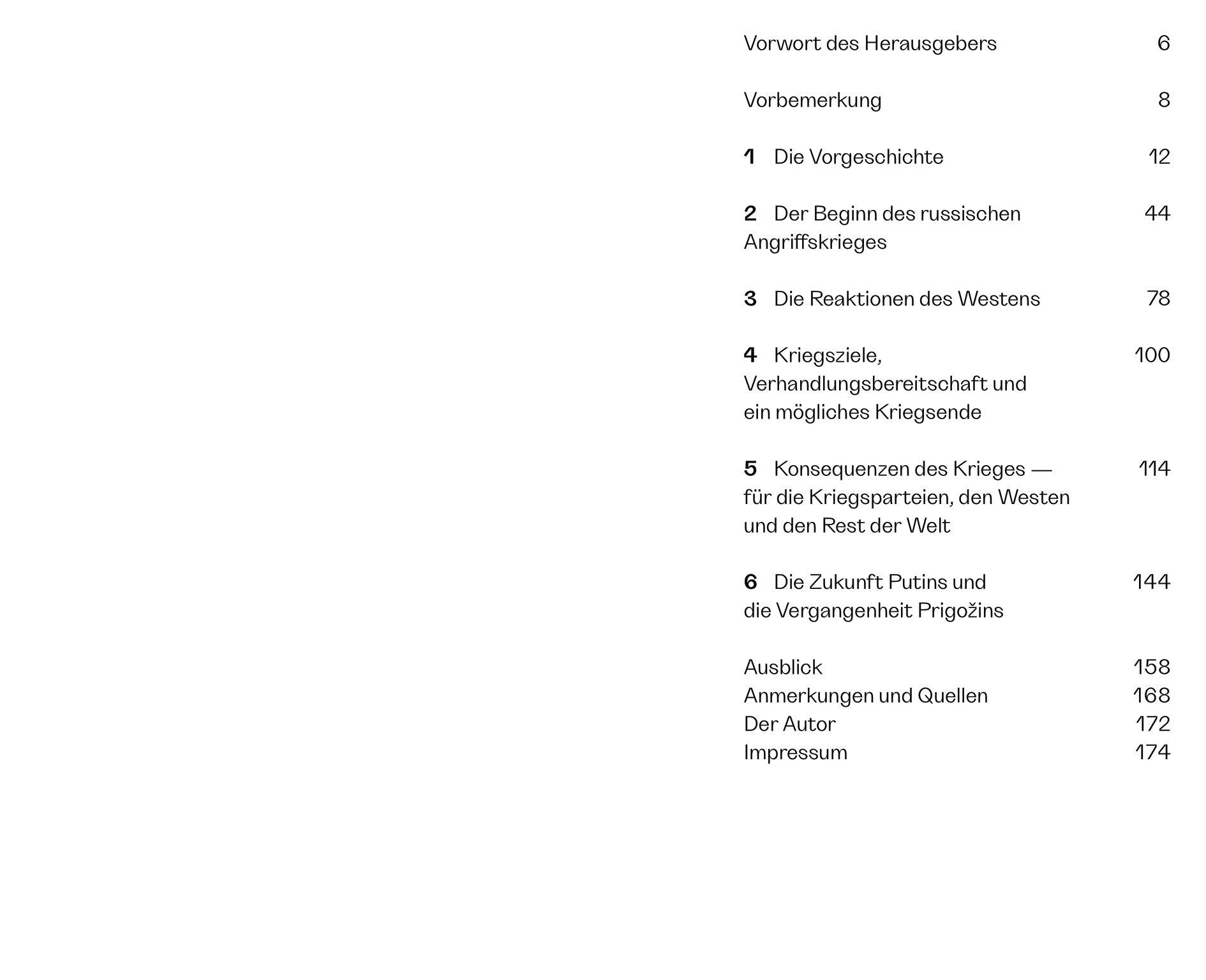 Beispielinhalt (Bild) Russland, Ukraine und die Zukunft