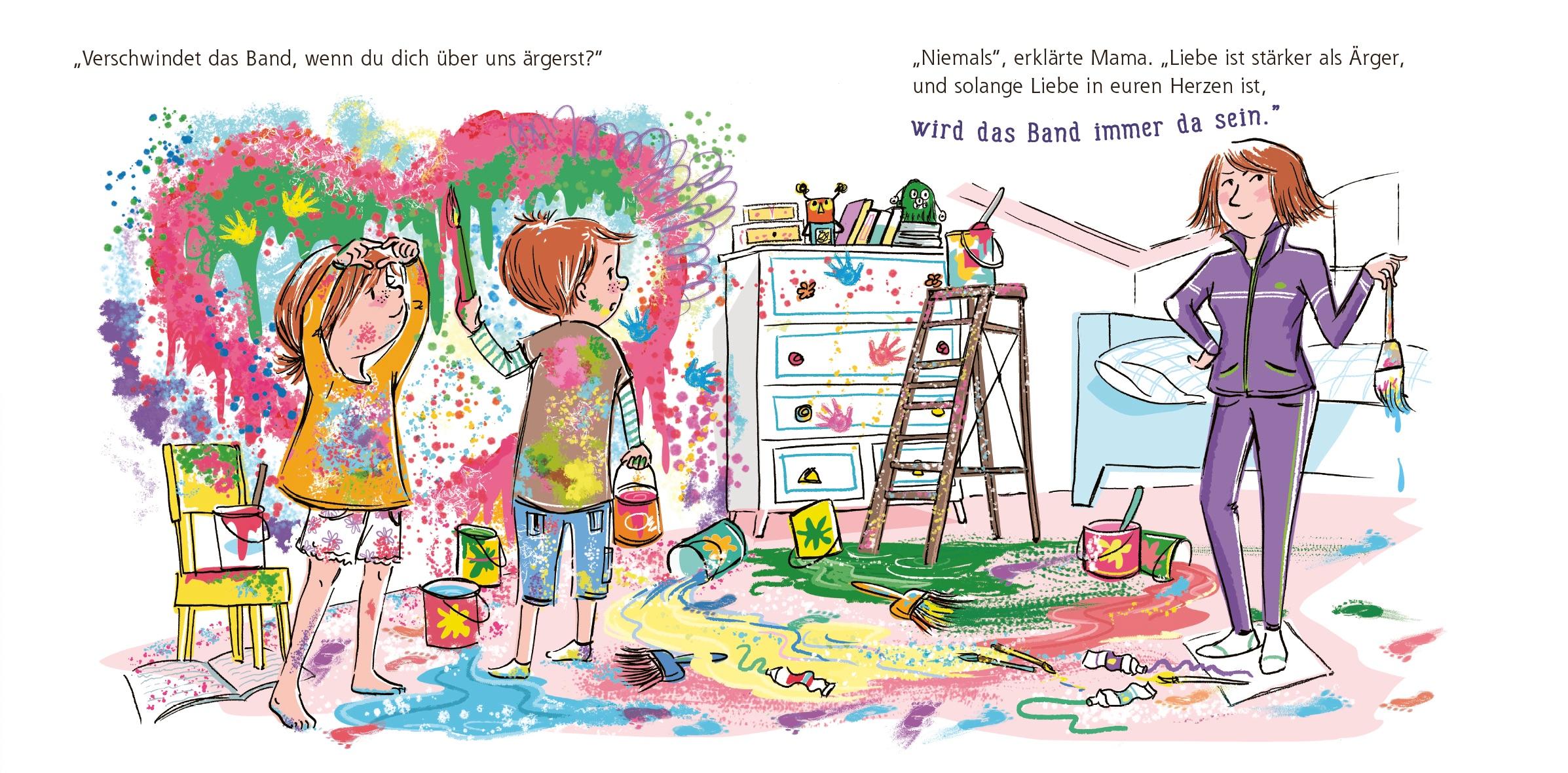 Beispielinhalt (Bild) Das unsichtbare Band - über die unzertrennliche Verbindung zwischen geliebten Menschen