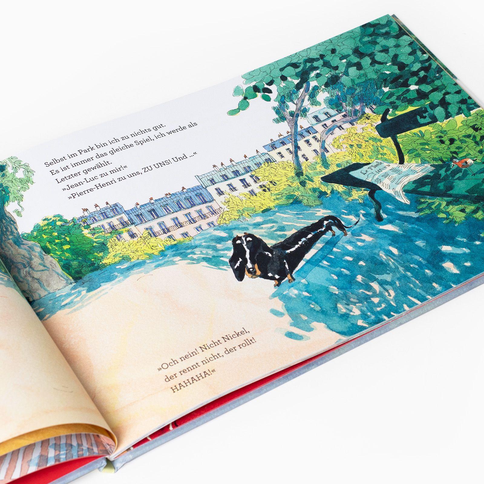 Beispielinhalt (Bild) Nickel der Dackel