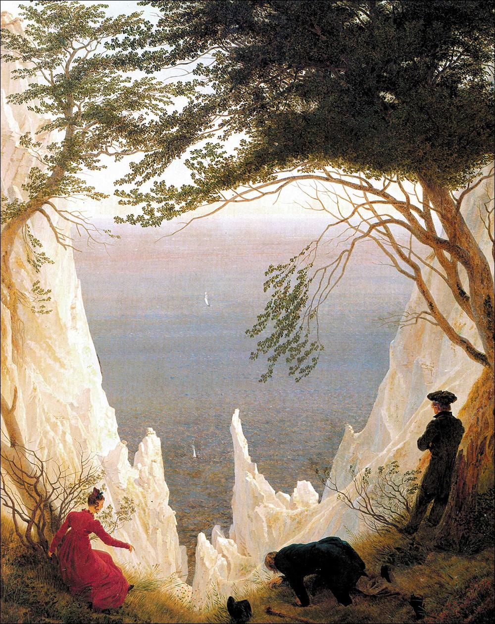 Beispielinhalt (Bild) Caspar David Friedrich und der weite Horizont