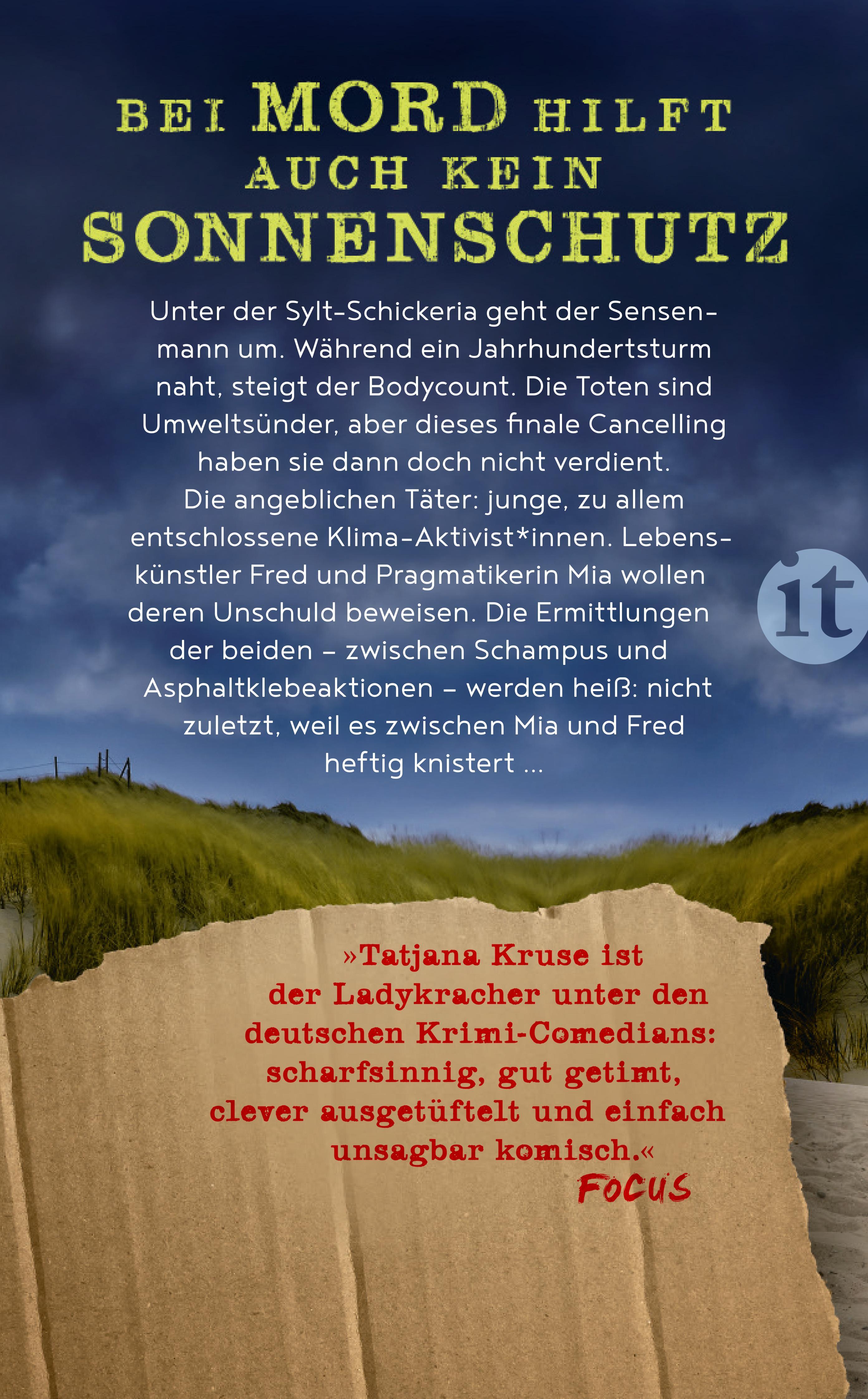 Rückseitencover Schöner sterben auf Sylt
