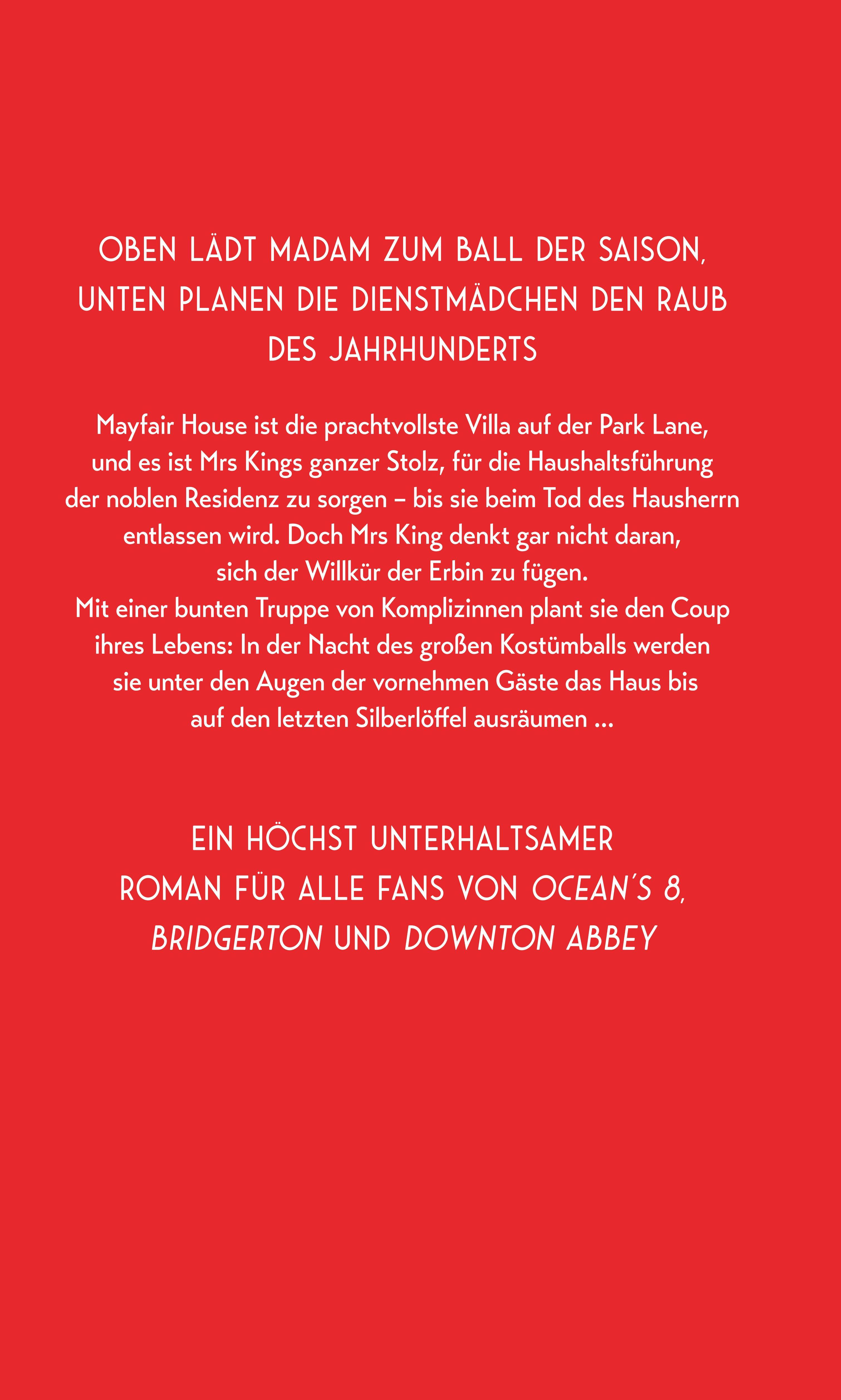 Rückseitencover Mayfair House