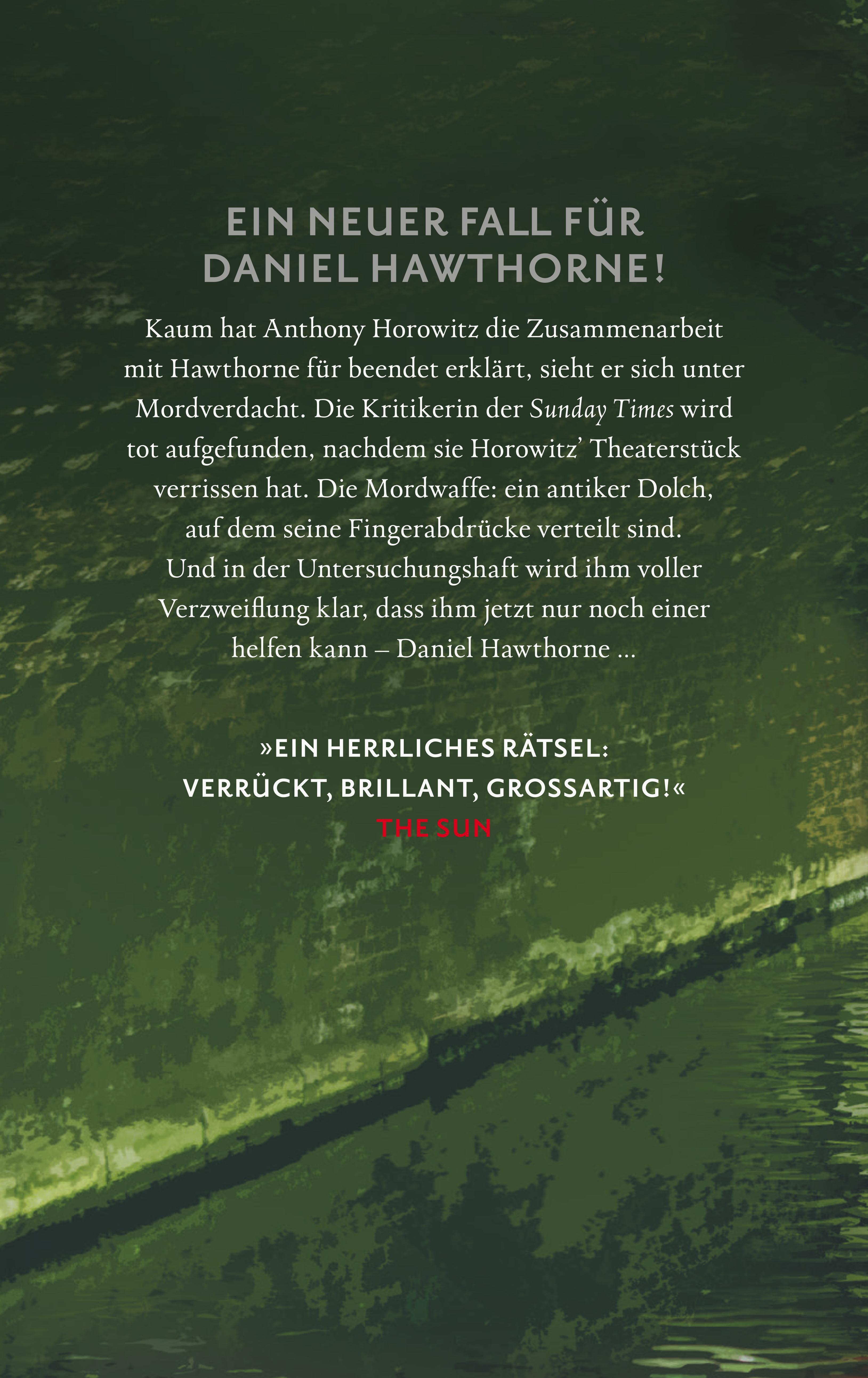 Rückseitencover Mord stand nicht im Drehbuch