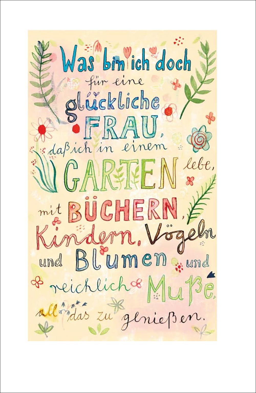 Beispielinhalt (Bild) Elizabeth und ihr Garten
