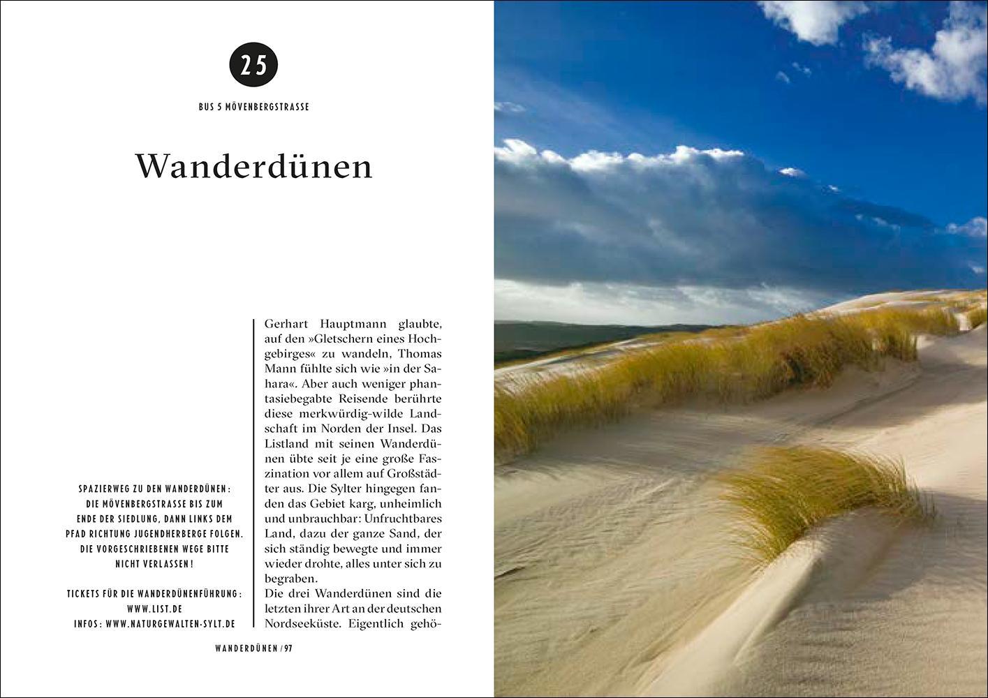 Beispielinhalt (Bild) Sylt Reiseführer LIEBLINGSORTE