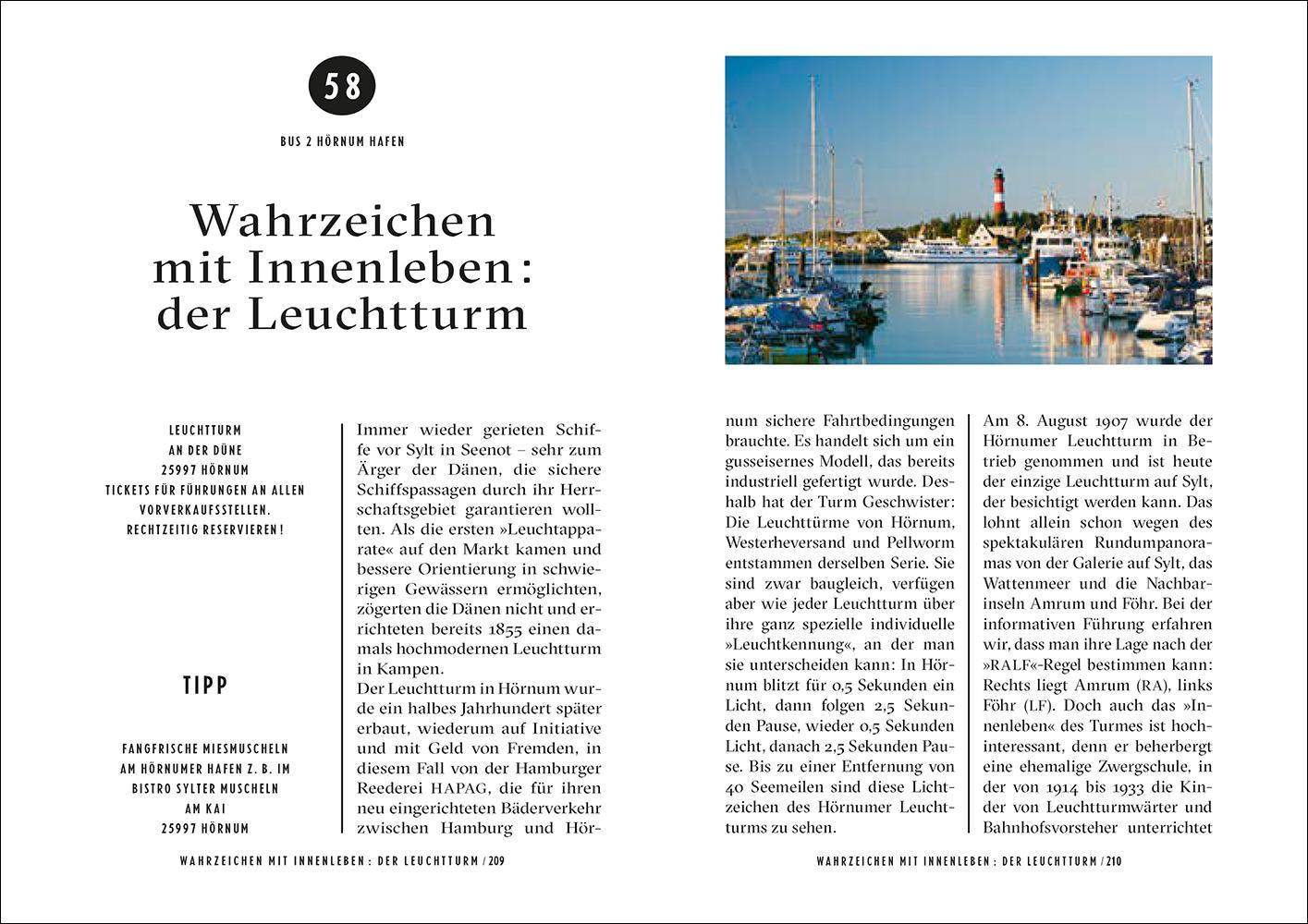 Beispielinhalt (Bild) Sylt Reiseführer LIEBLINGSORTE