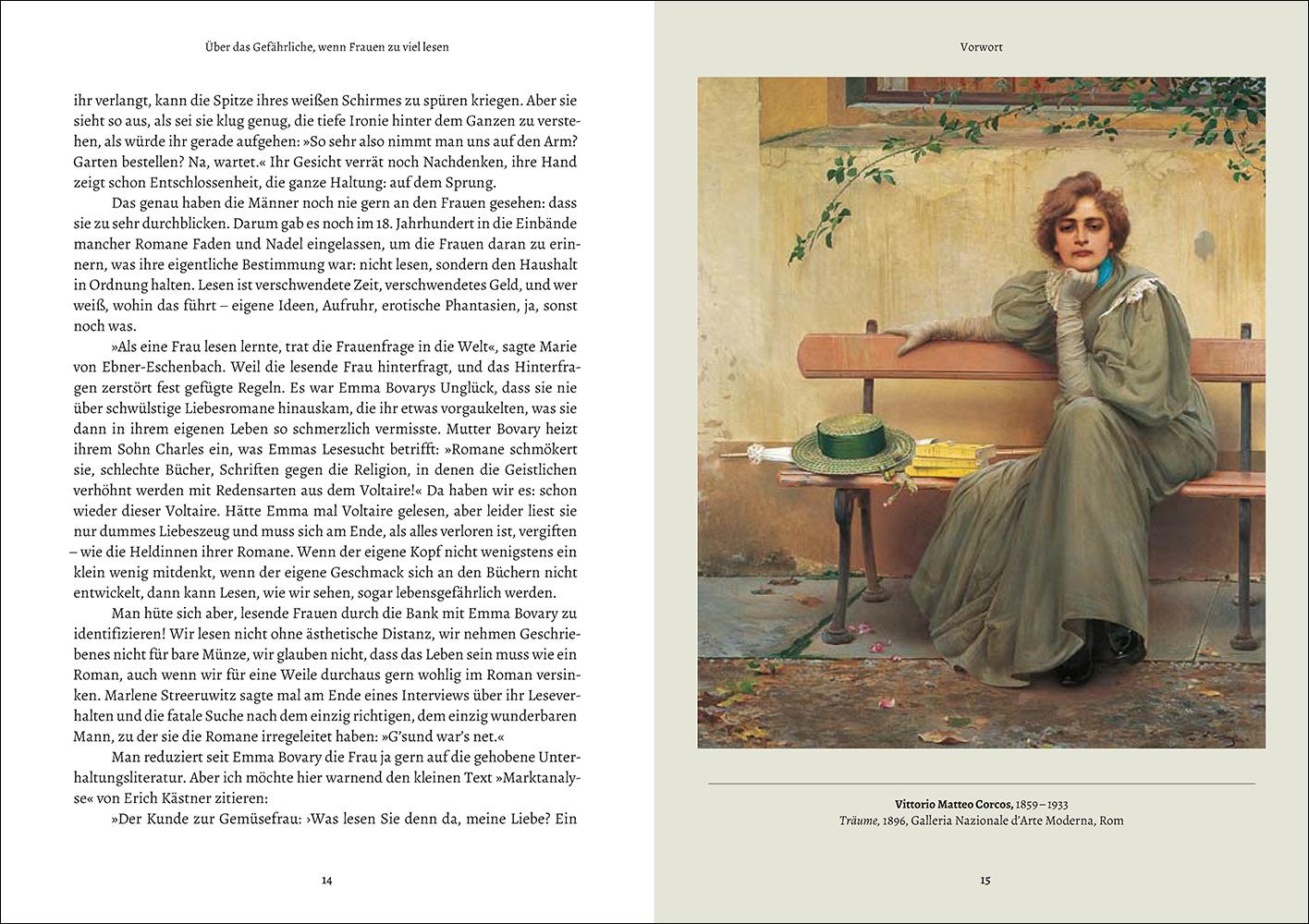 Beispielinhalt (Bild) Sie haben das Lesen geliebt