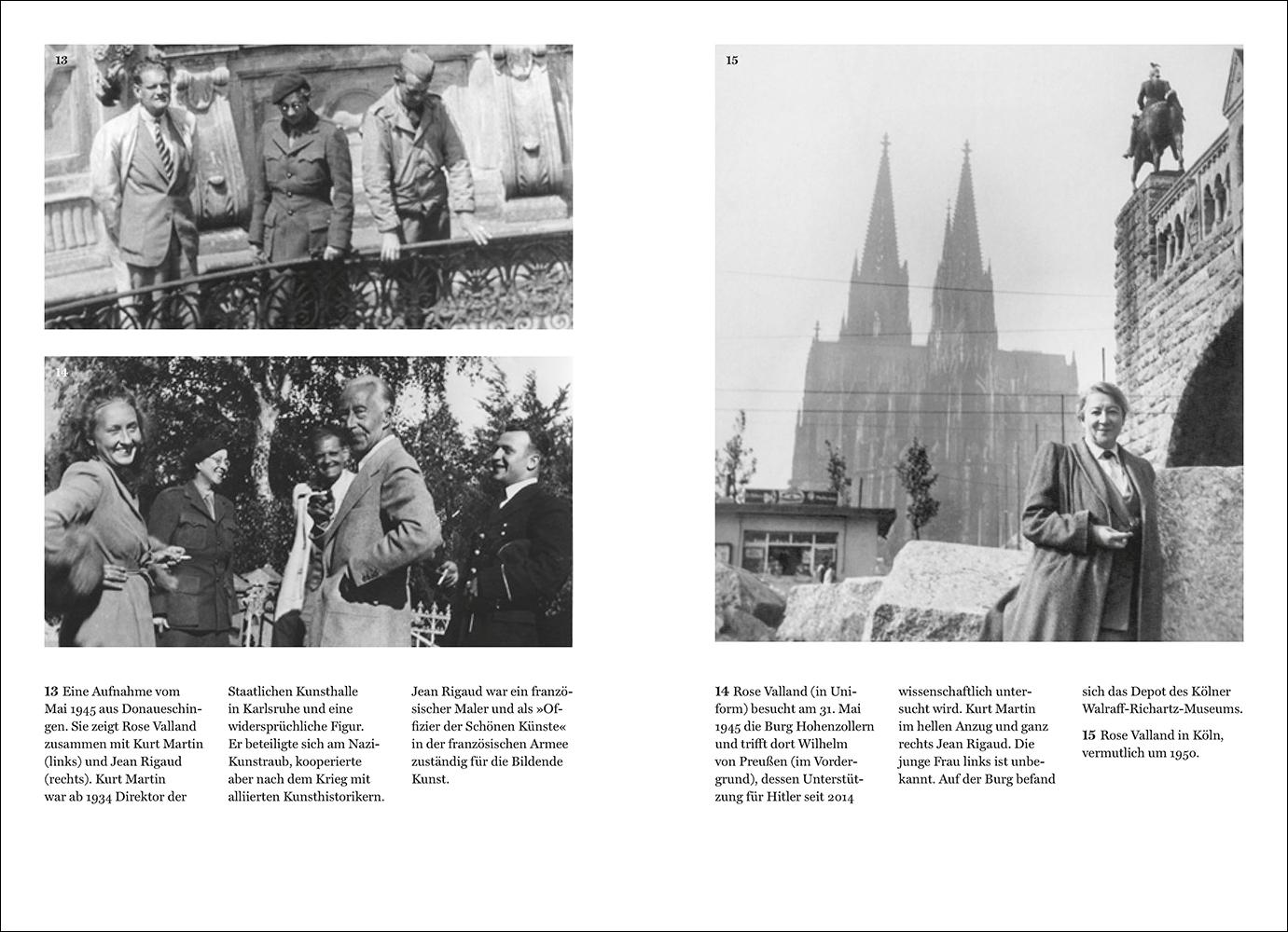 Beispielinhalt (Bild) Rose Valland und die Liebe zur Kunst