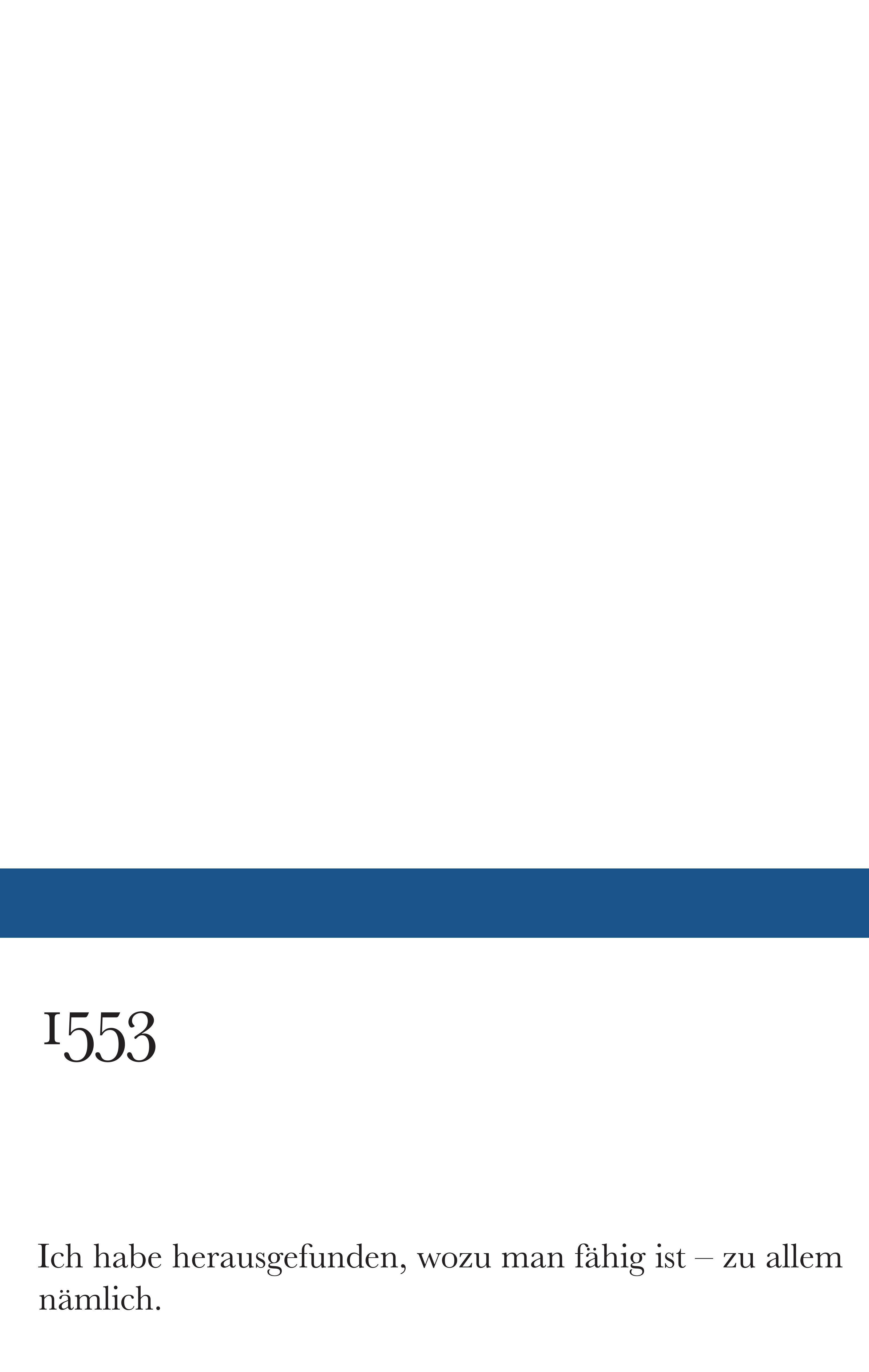 Rückseitencover Eine Leidenschaft