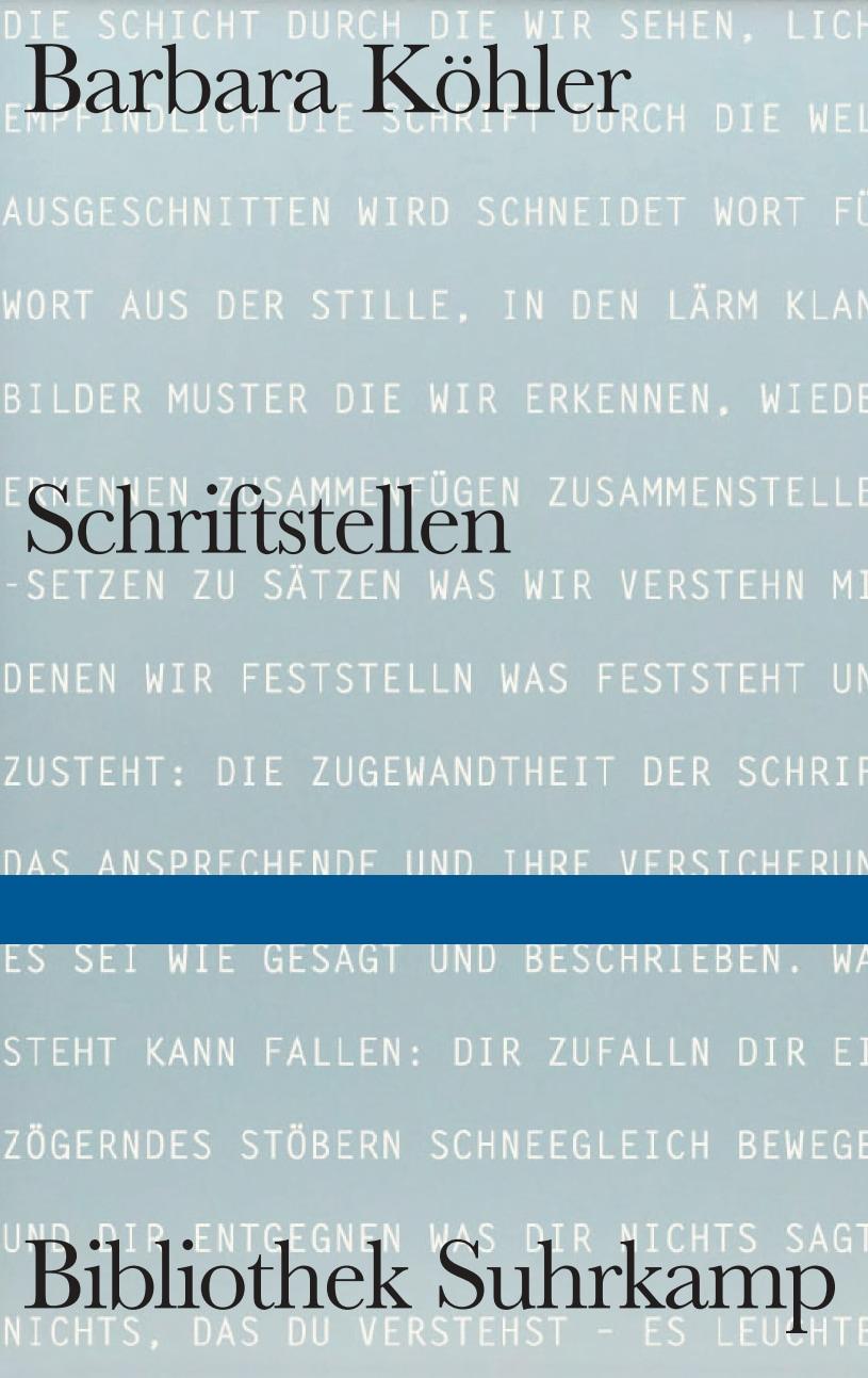 Vorderes Coverbild SCHRIFTSTELLEN