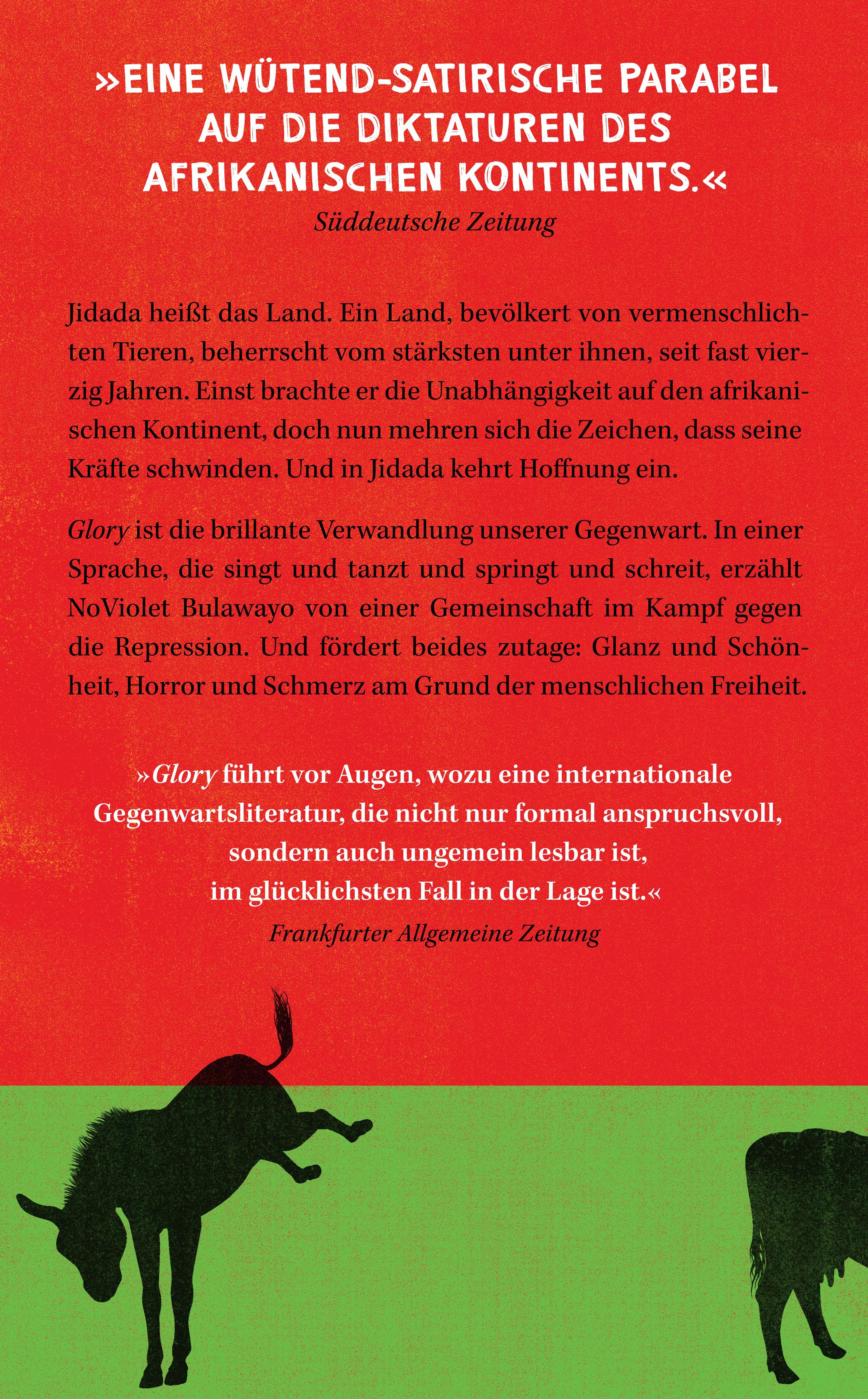 Rückseitencover Glory