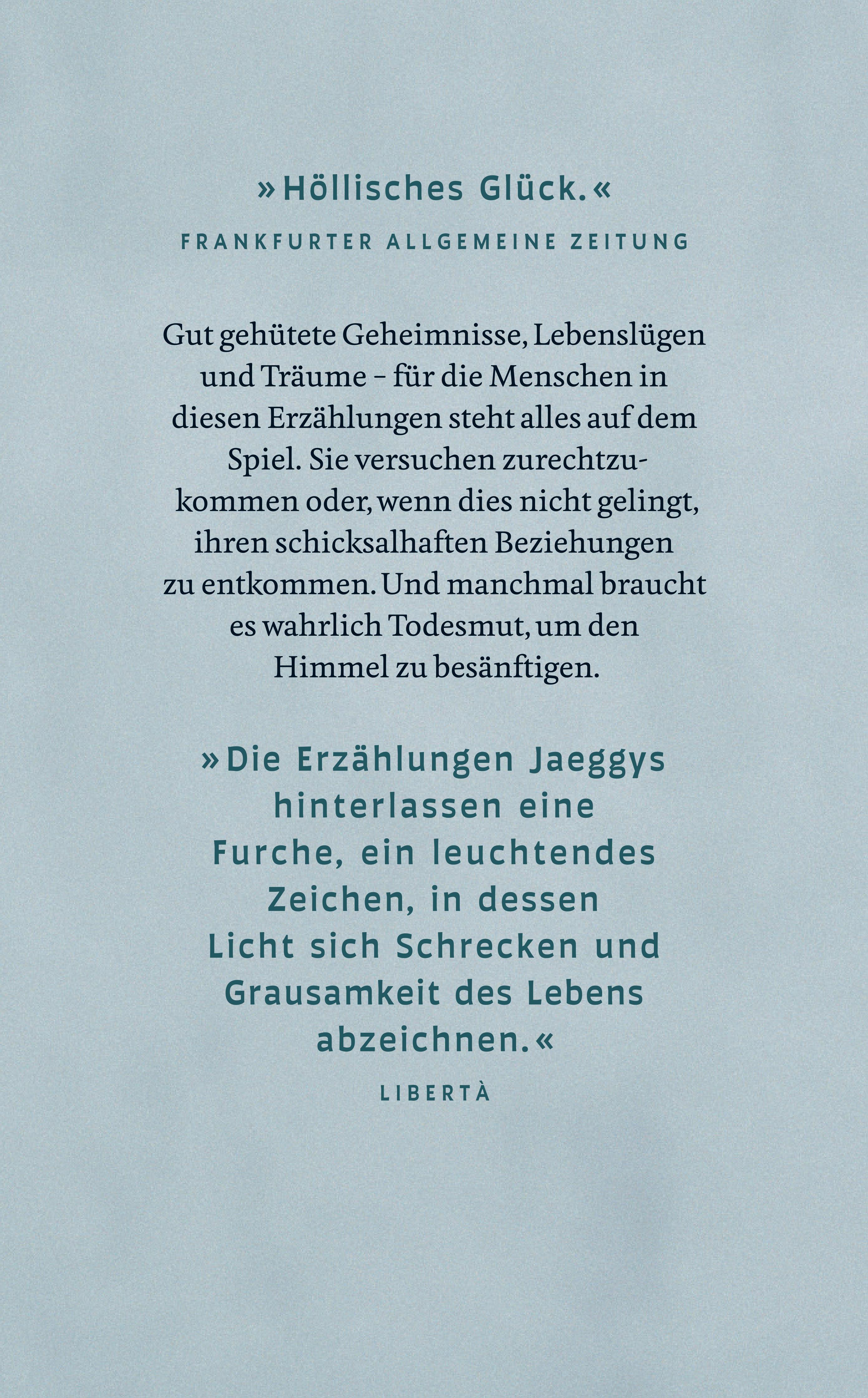 Rückseitencover Die Angst vor dem Himmel