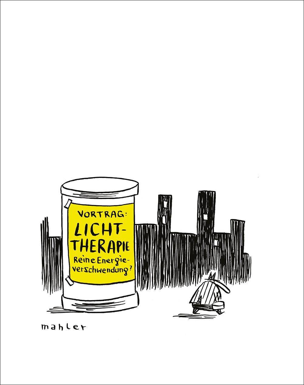 Beispielinhalt (Bild) Mein Therapeut ist ein Psycho