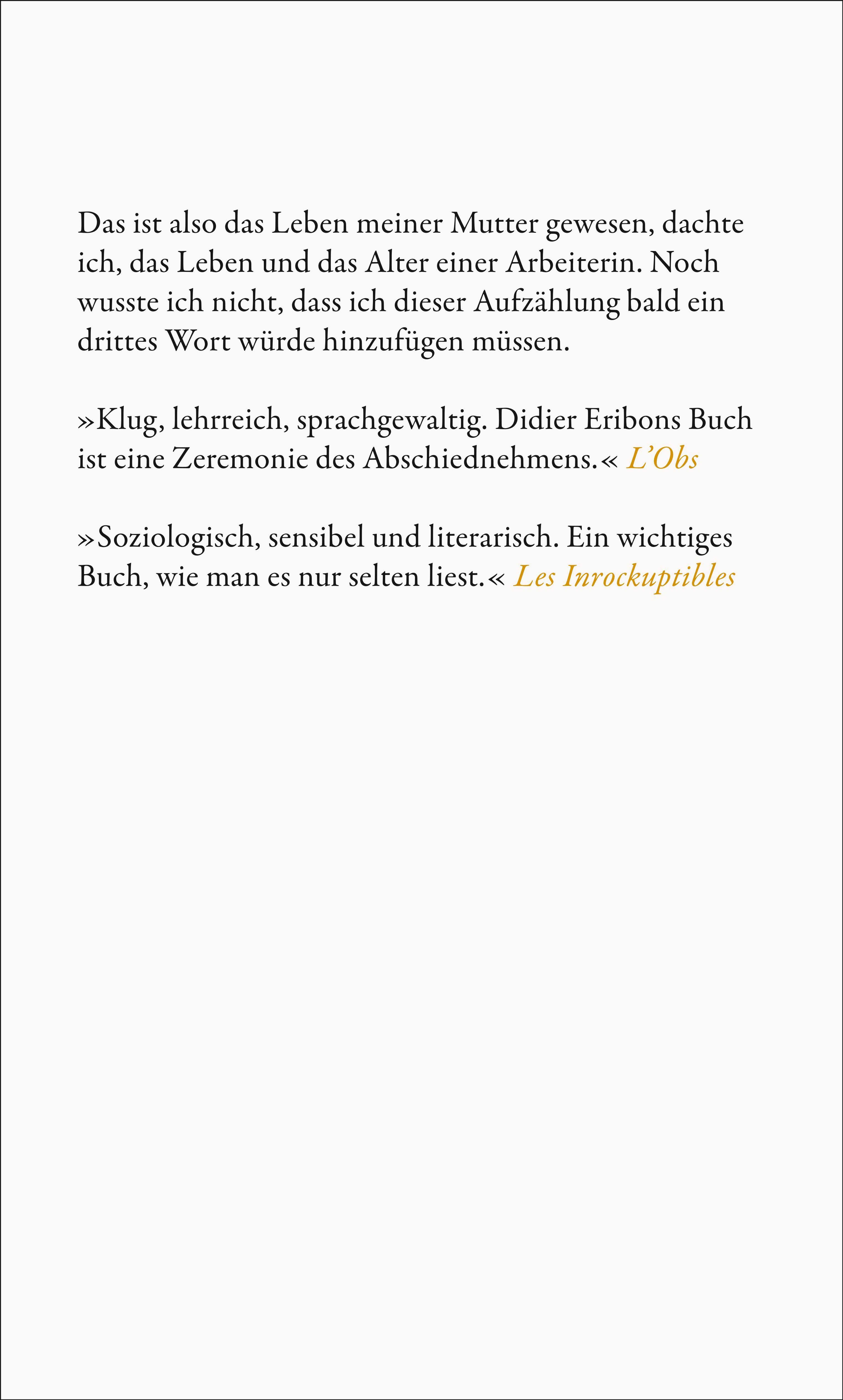 Rückseitencover Eine Arbeiterin