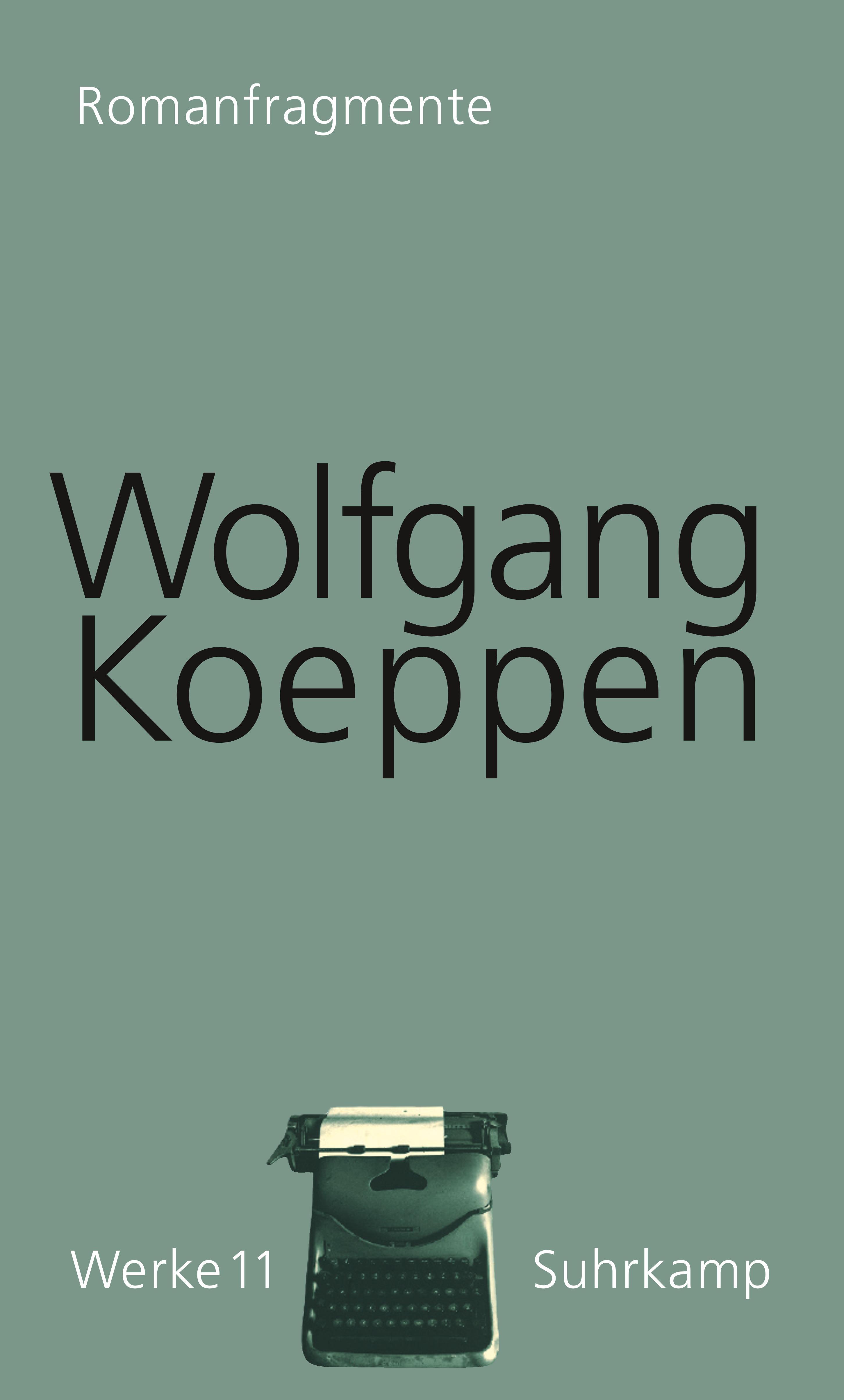Vorderes Coverbild Romanfragmente