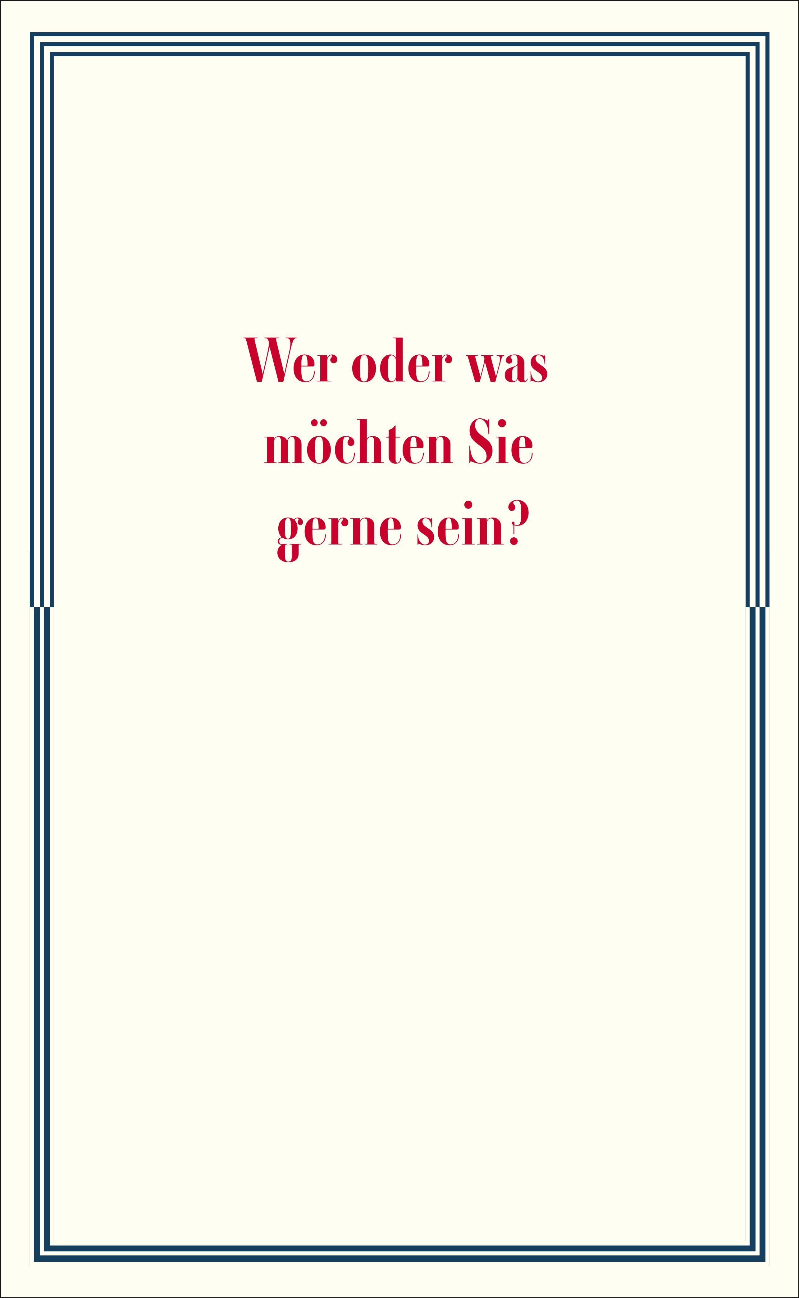 Rückseitencover Der Fragebogen von Marcel Proust. Ein Notizbuch zum Ausfüllen