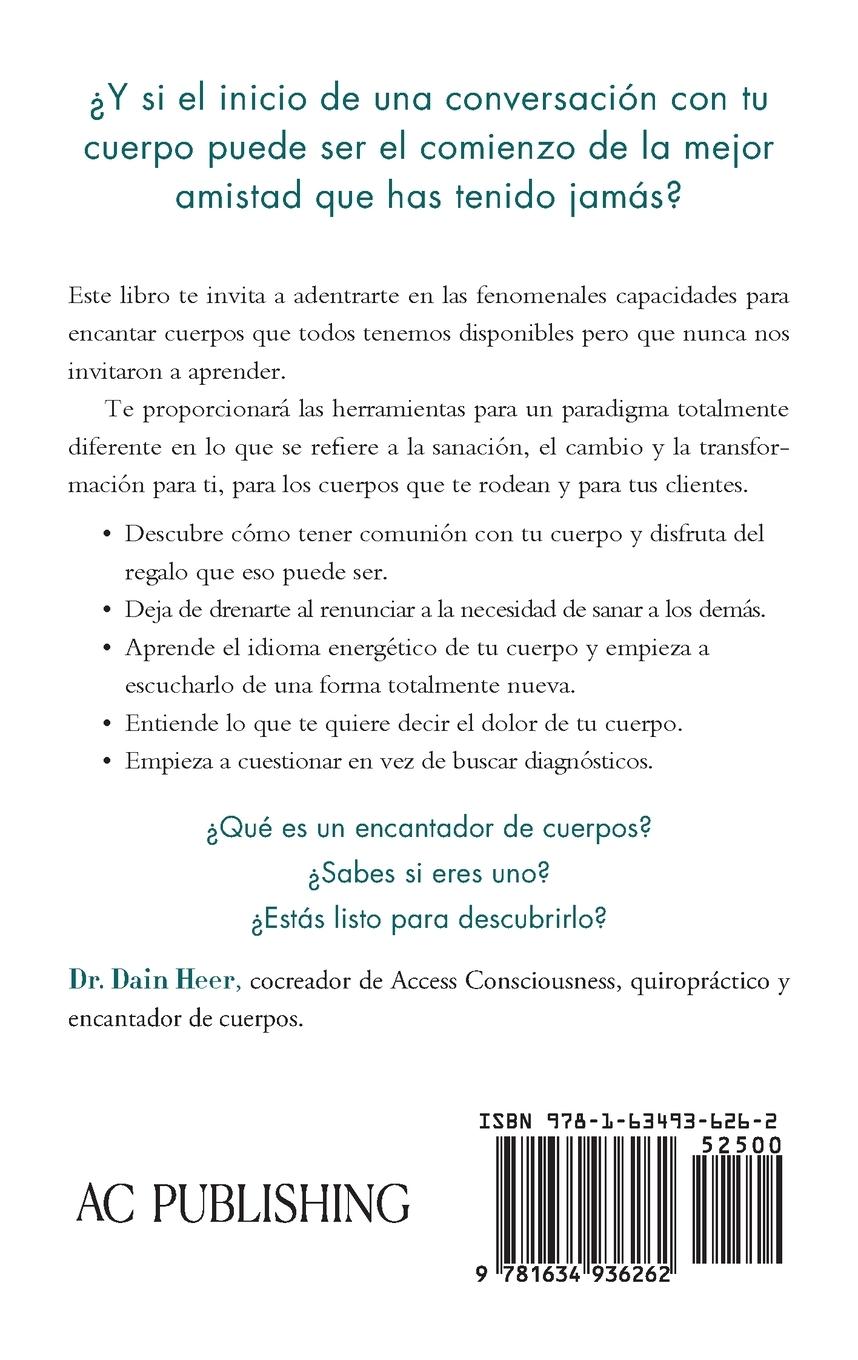 Rückseitencover Encantador de cuerpos (Spanish)