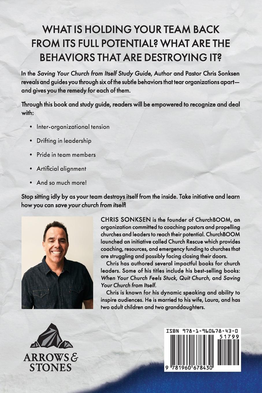 Rückseitencover Saving Your Church From Itself - Study Guide