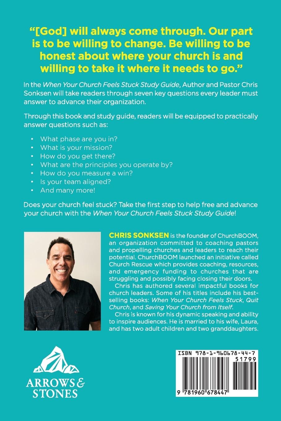 Rückseitencover When your Church Feels Stuck - Study Guide