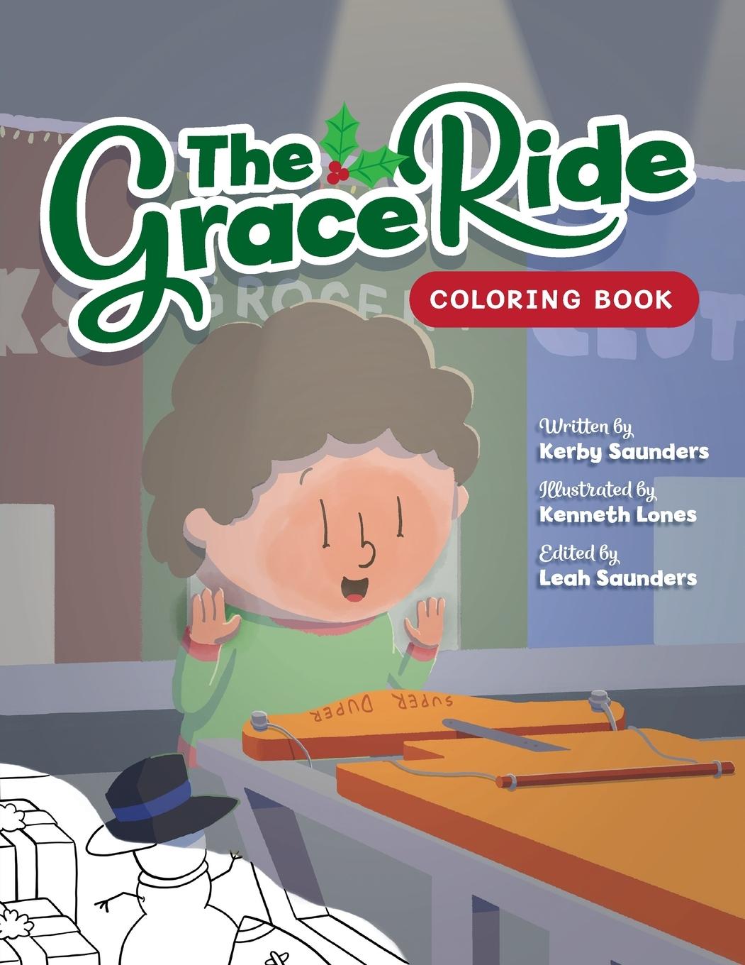 Vorderes Coverbild The Grace Ride Coloring Book