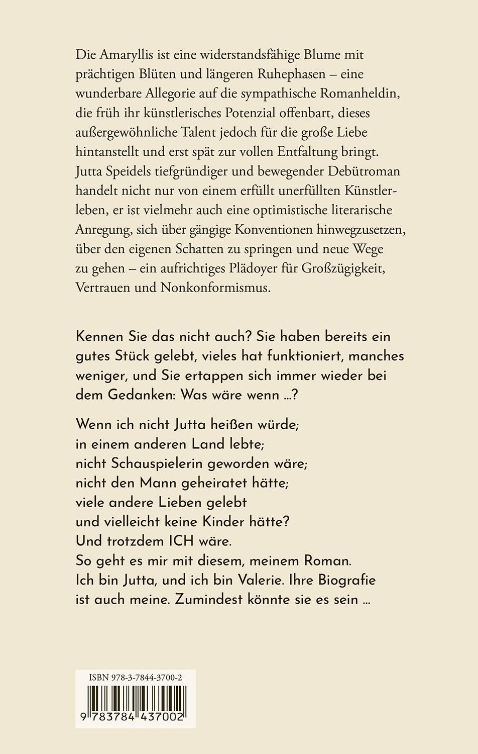 Rückseitencover Amaryllis